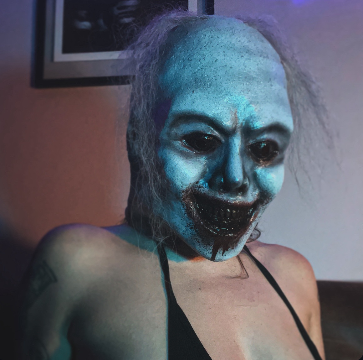 My New Demon Mask: All Dressed Up and Ready to Go