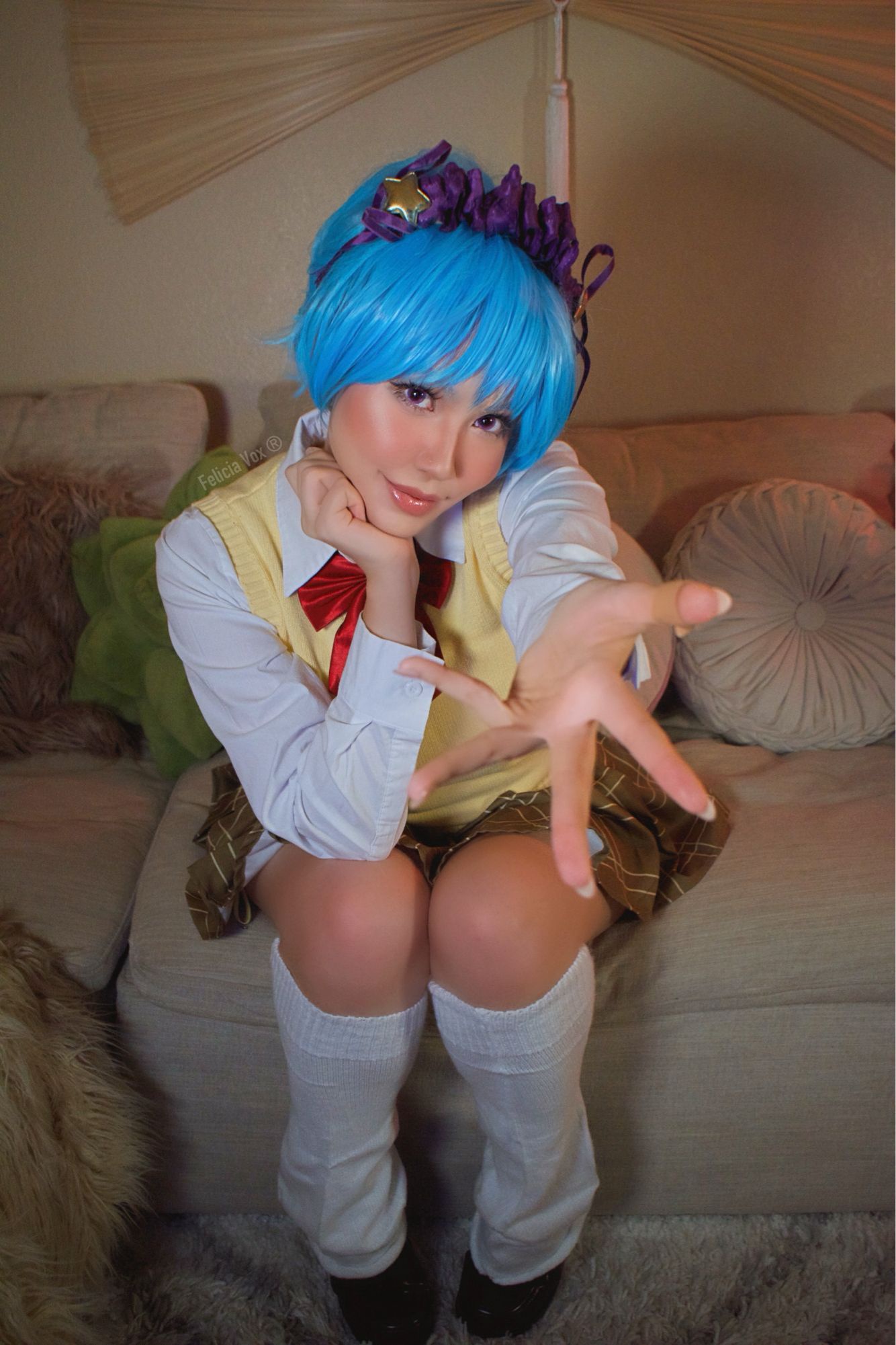 Kurumu Kurono Cosplay from Rosario + Vampire: A Stunning Transformation