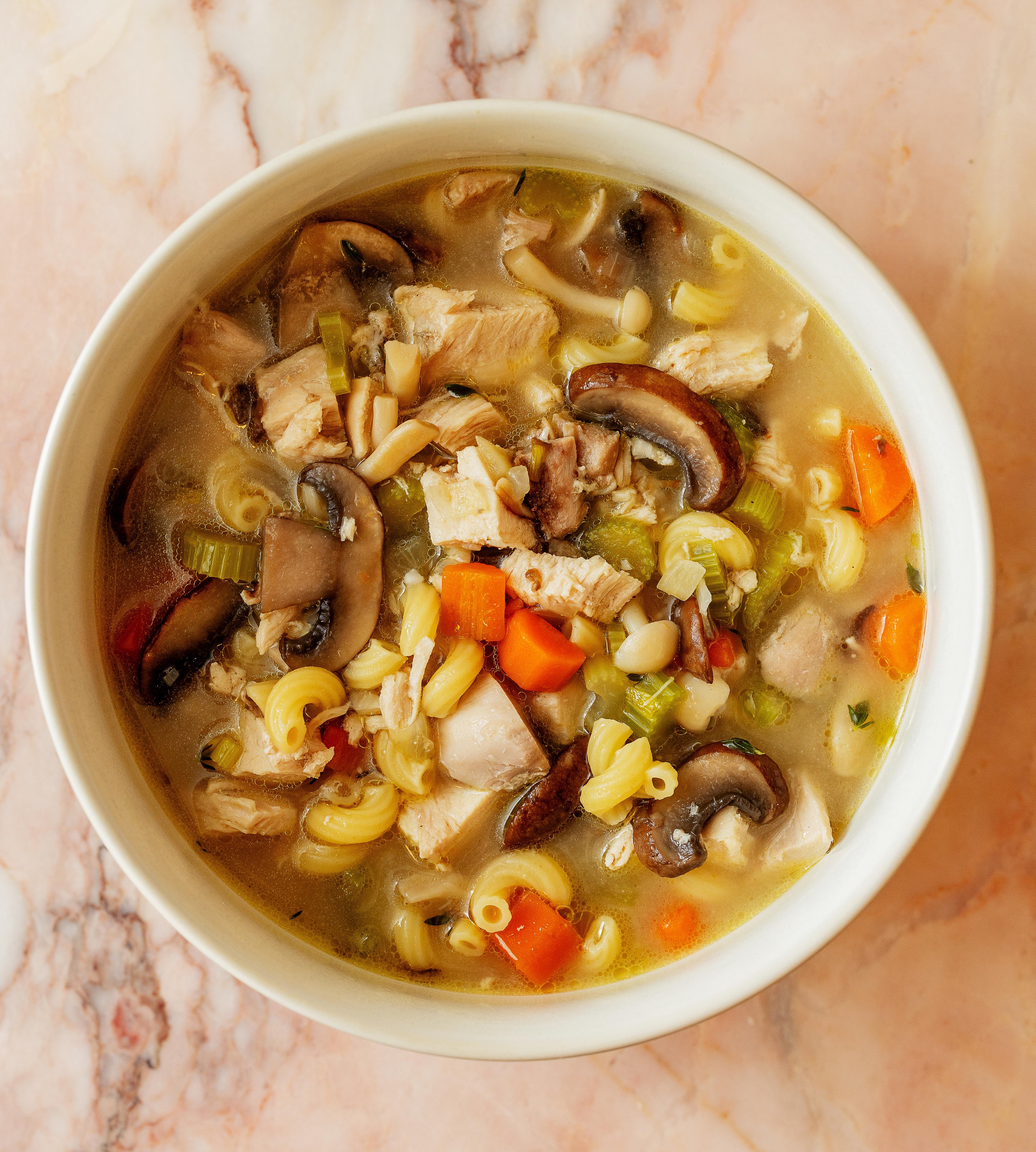 Delicious Chicken and Mushroom Soup Recipe to Warm Your Soul!