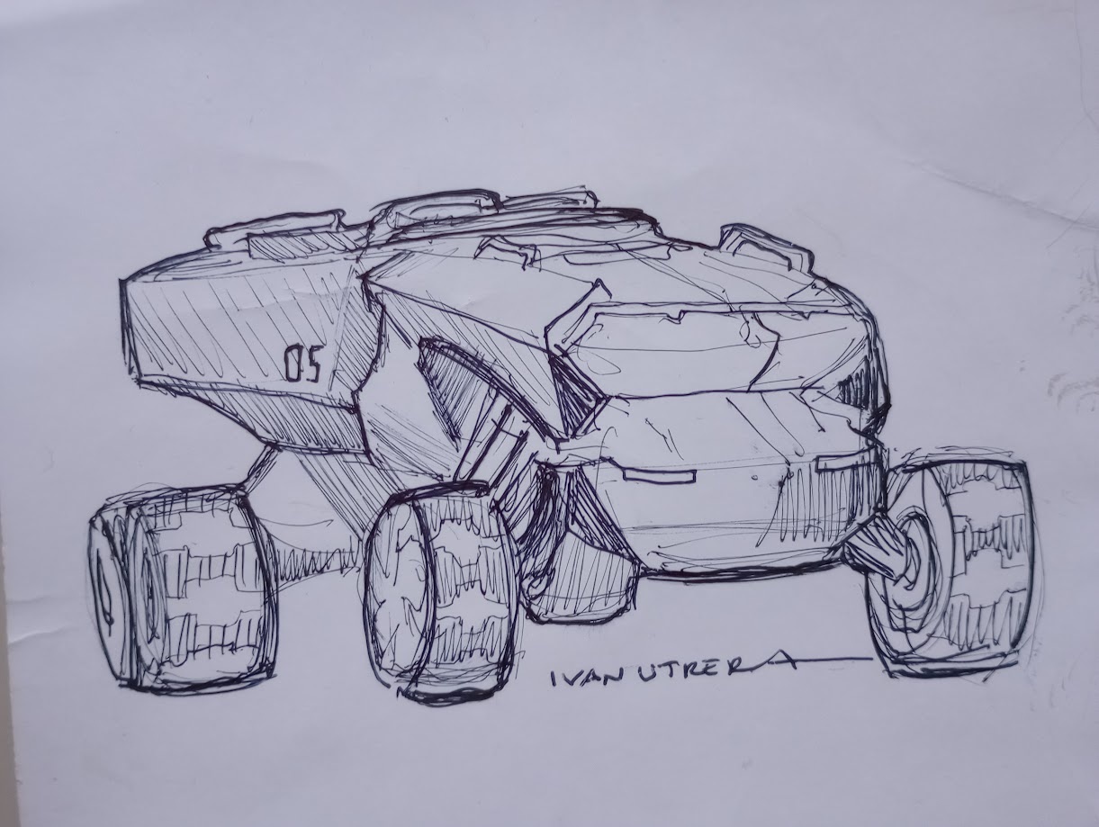 Sketching a Dream Car