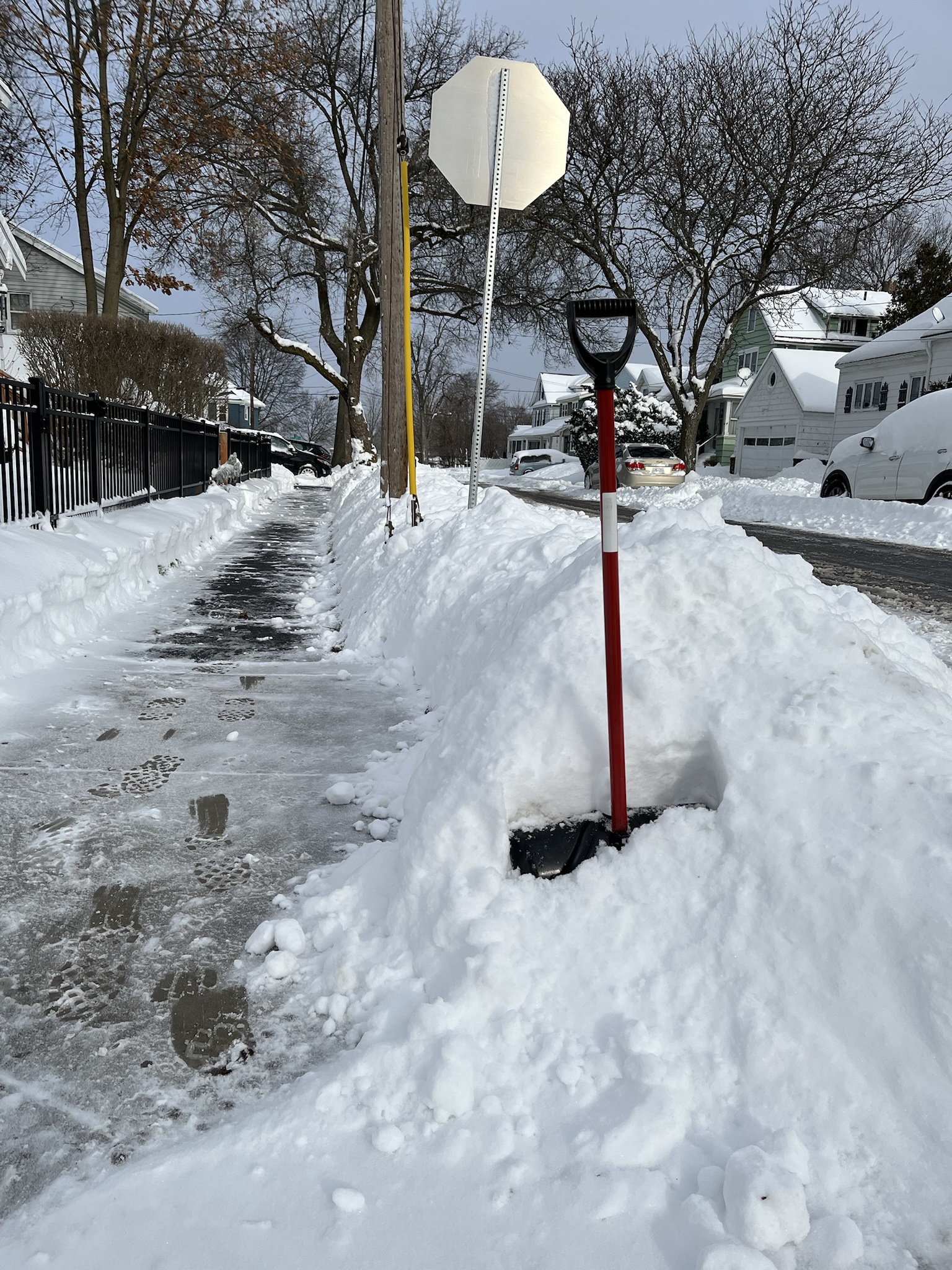 Just a gentle sprinkle of snow