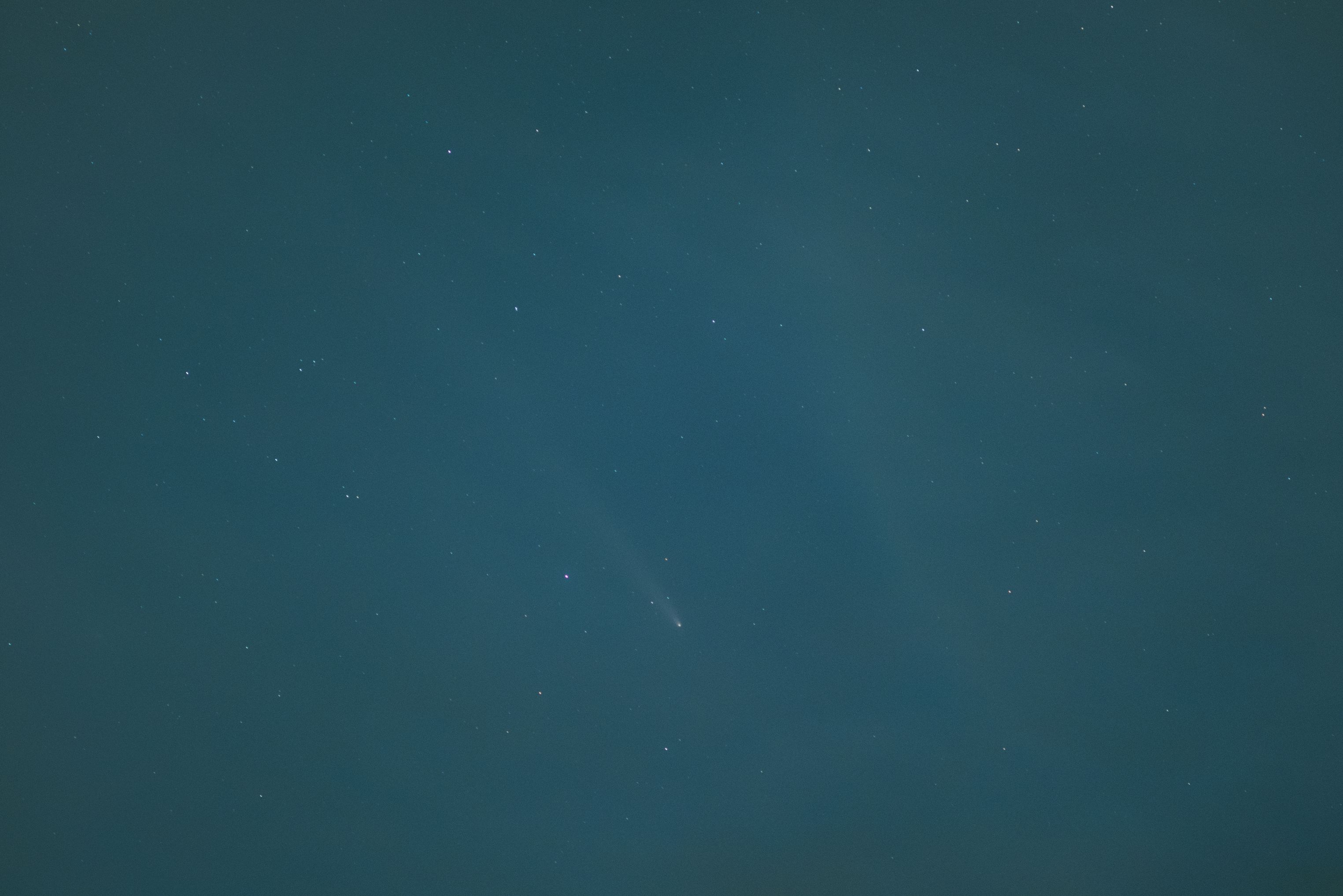 Stargazing: Comet Atlas from My Driveway