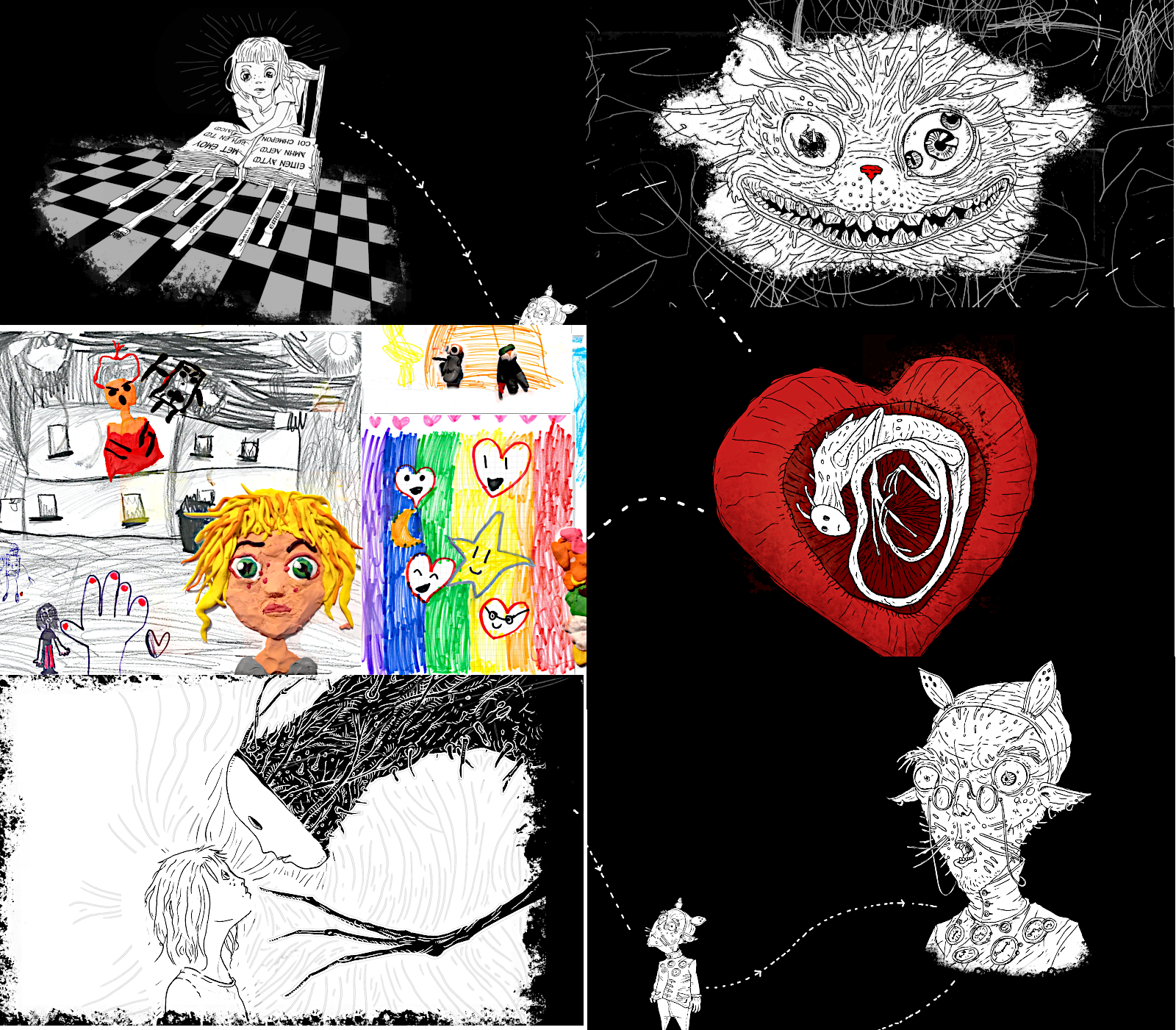 Creating Whimsical Art for My Alice in Wonderland Game