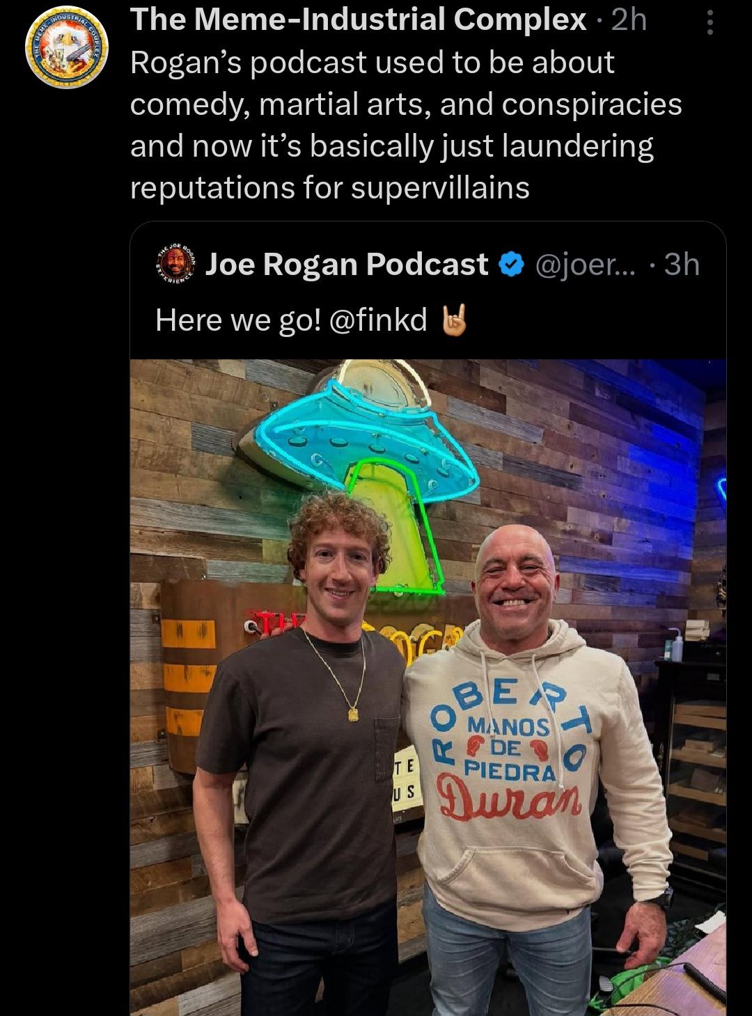 Next Week: Joe's Podcast Featuring Thanos!