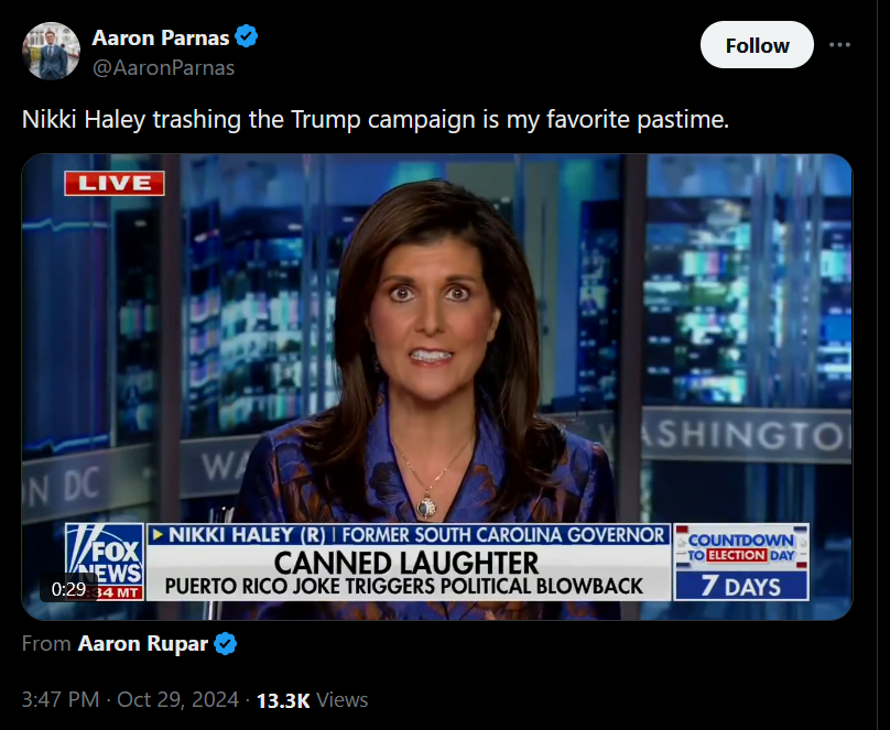 Nikki, it's not too late to launch a write-in campaign!