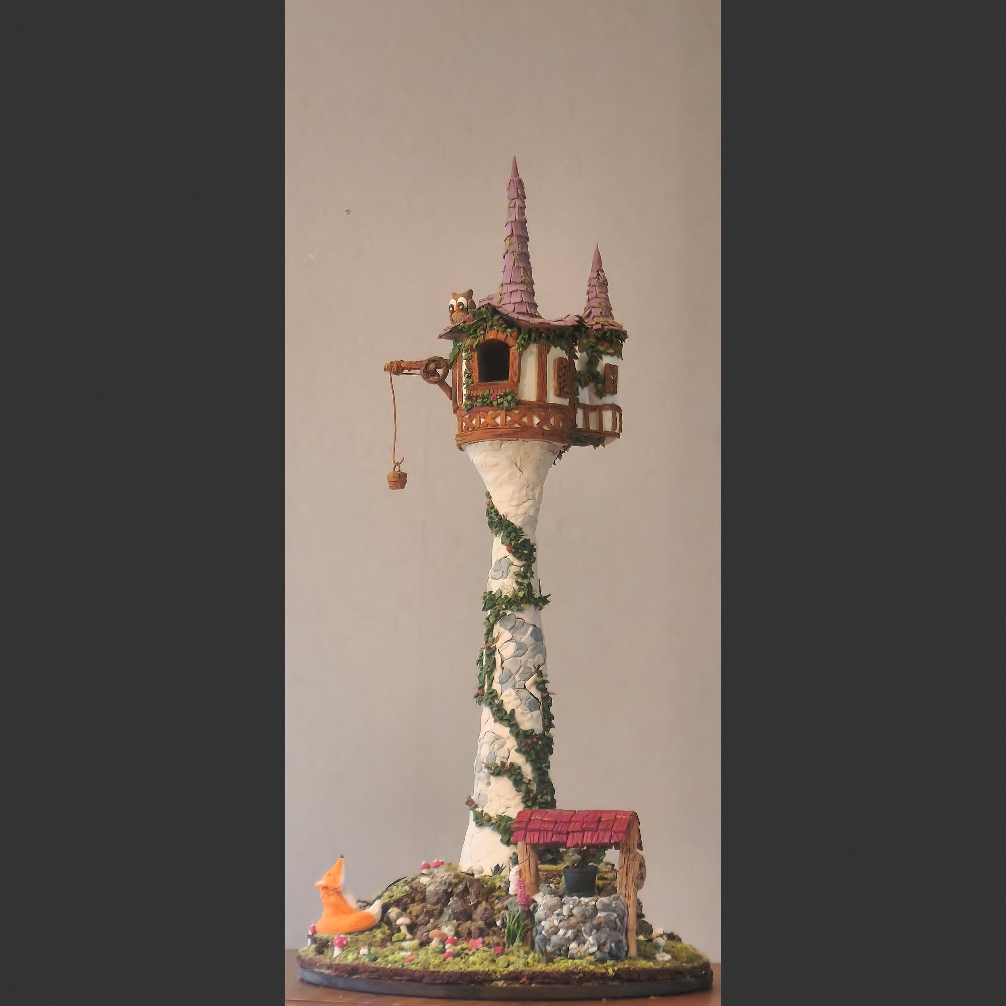 Rapunzel's Enchanting Gingerbread Tower