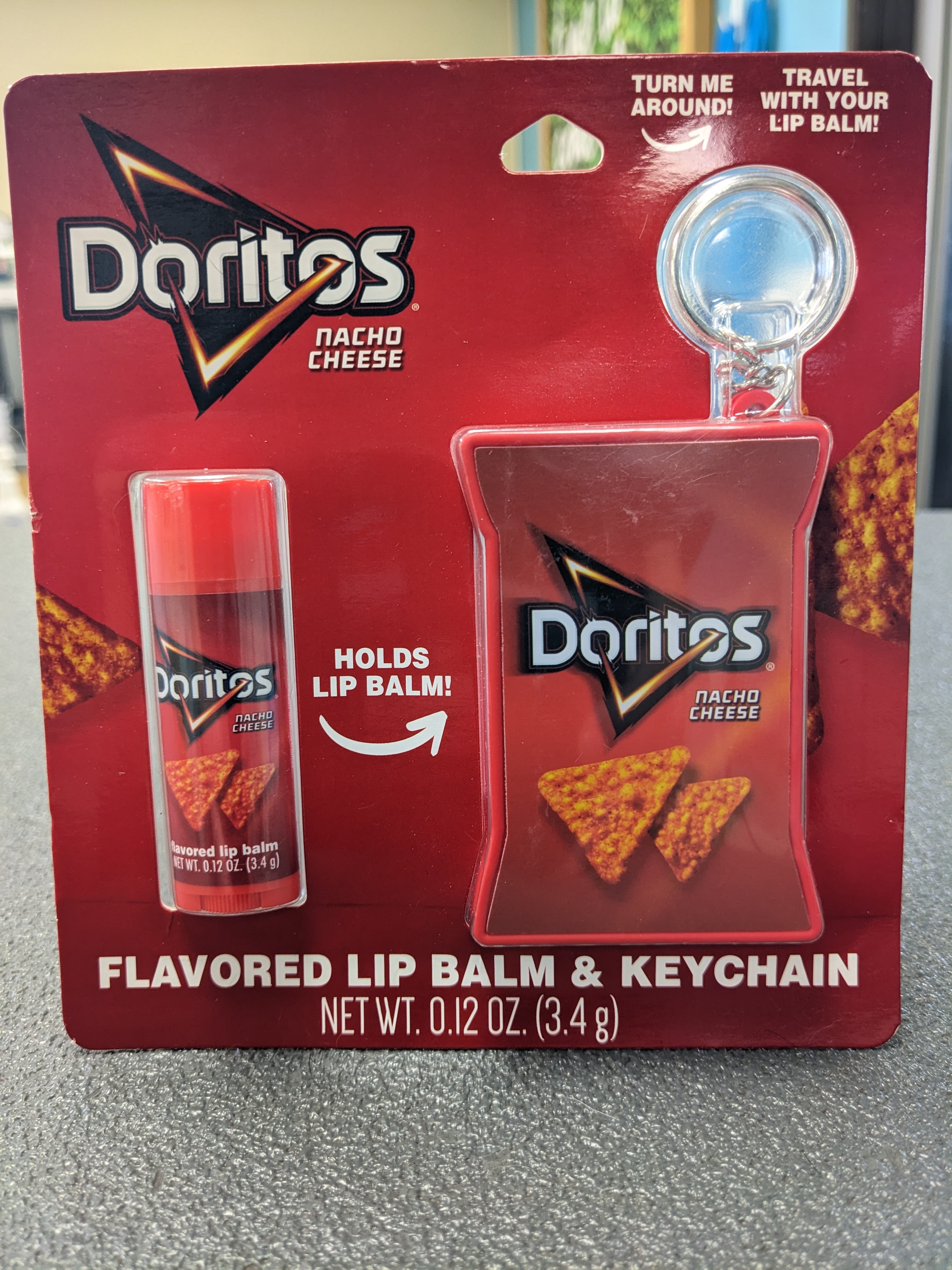 My lips are about to match my cheesy Doritos fingers!