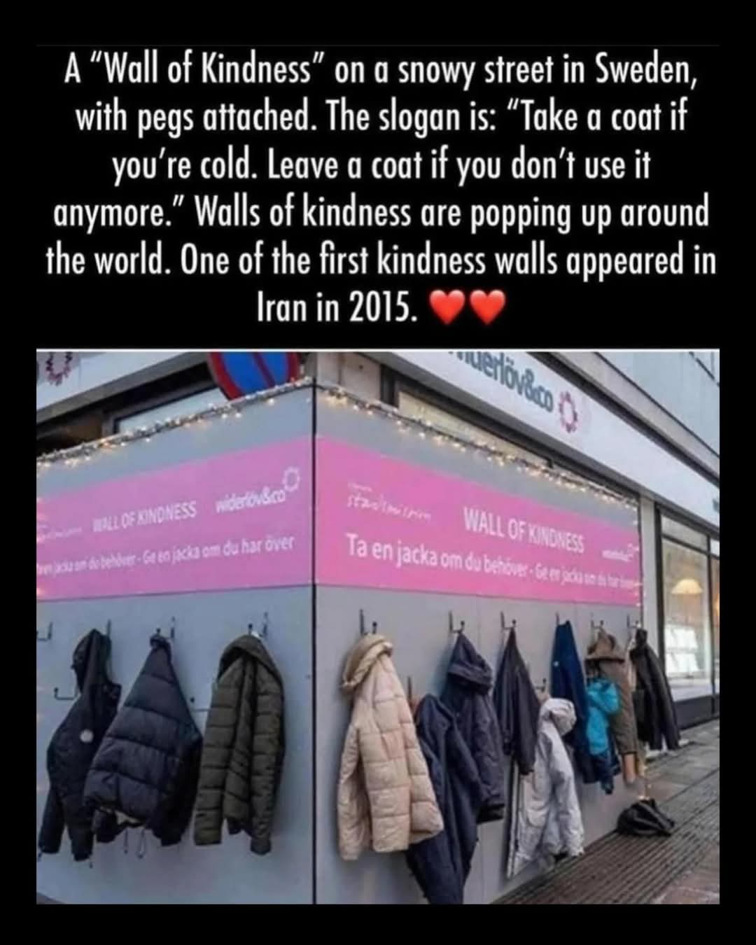 The Wall of Kindness: A Heartwarming Initiative!