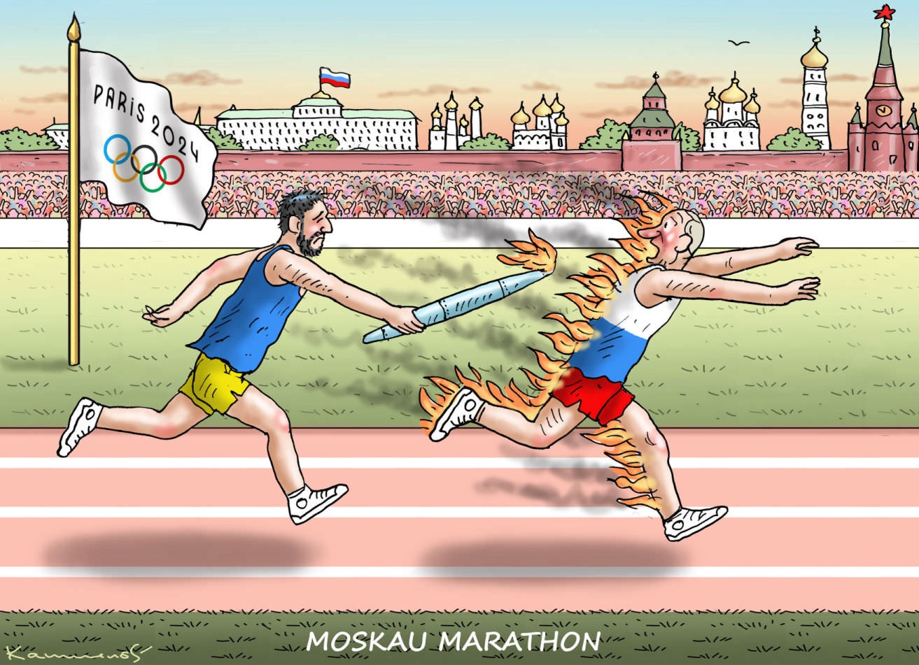 A satirical take on Putin