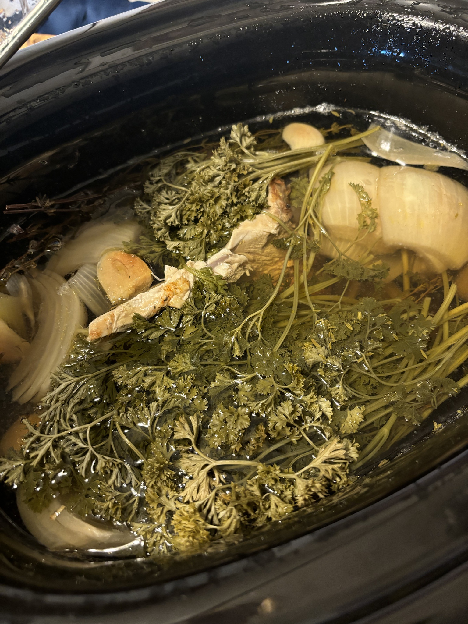 Weekend Chicken Stock Adventure
