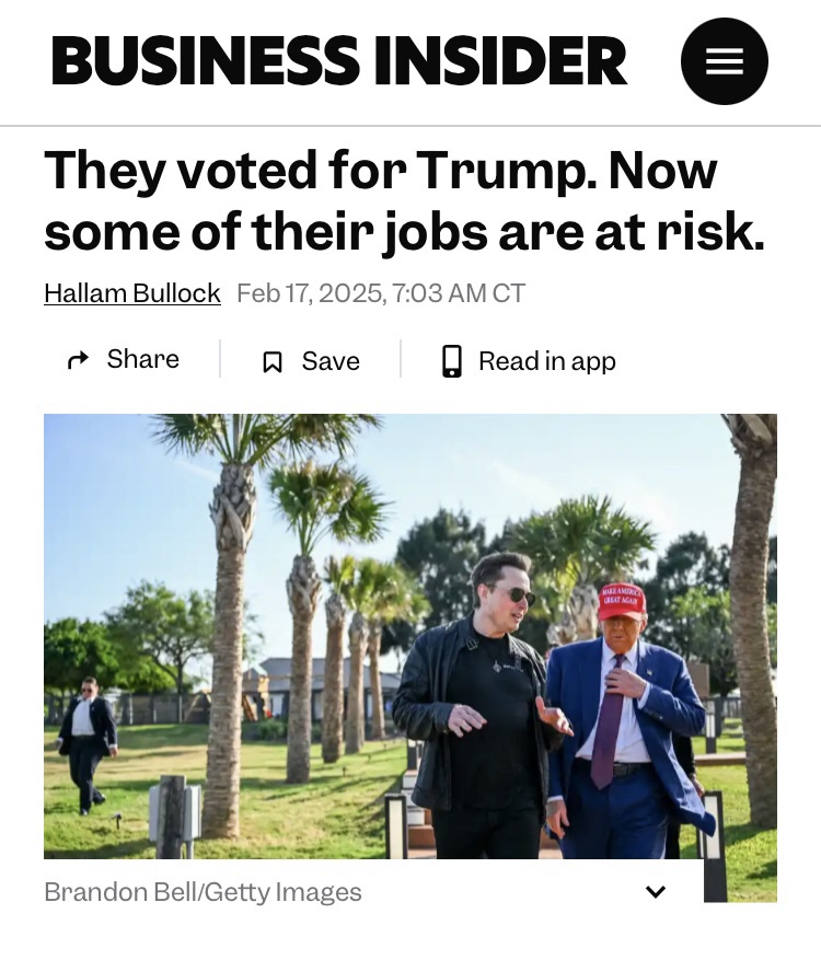 They Took Our Jobs! The Outrage is Real