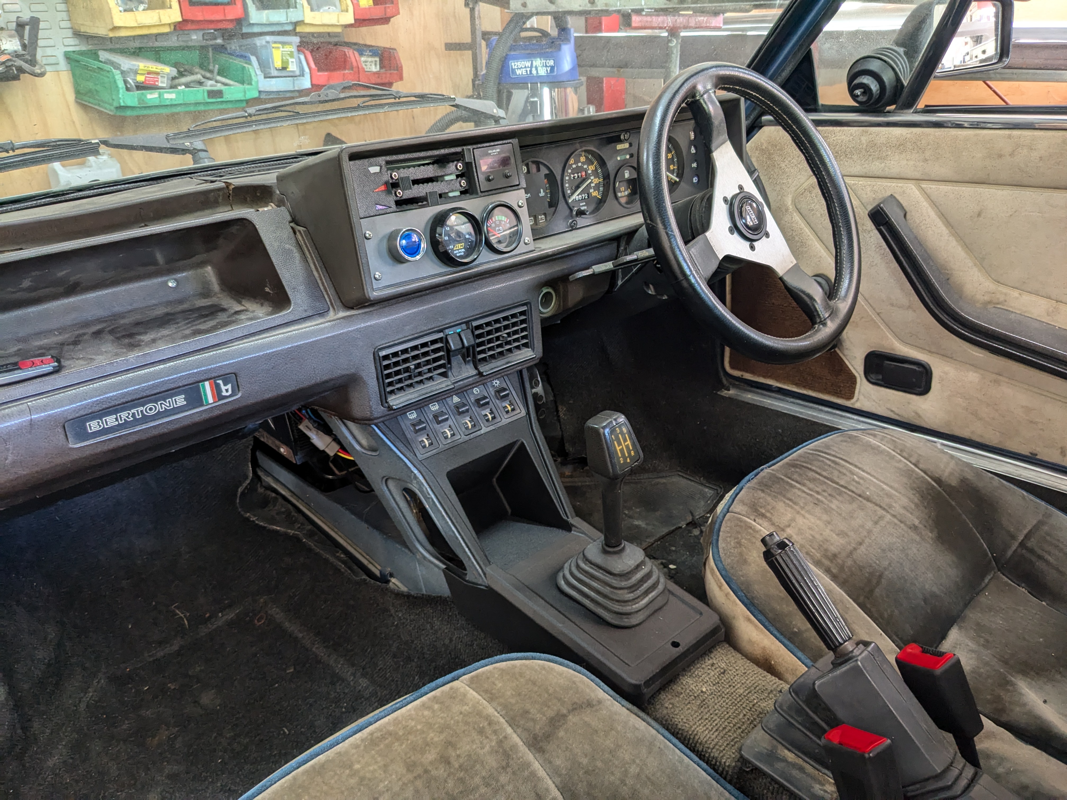 Innovative 3D Printed Center Console for the X1/9