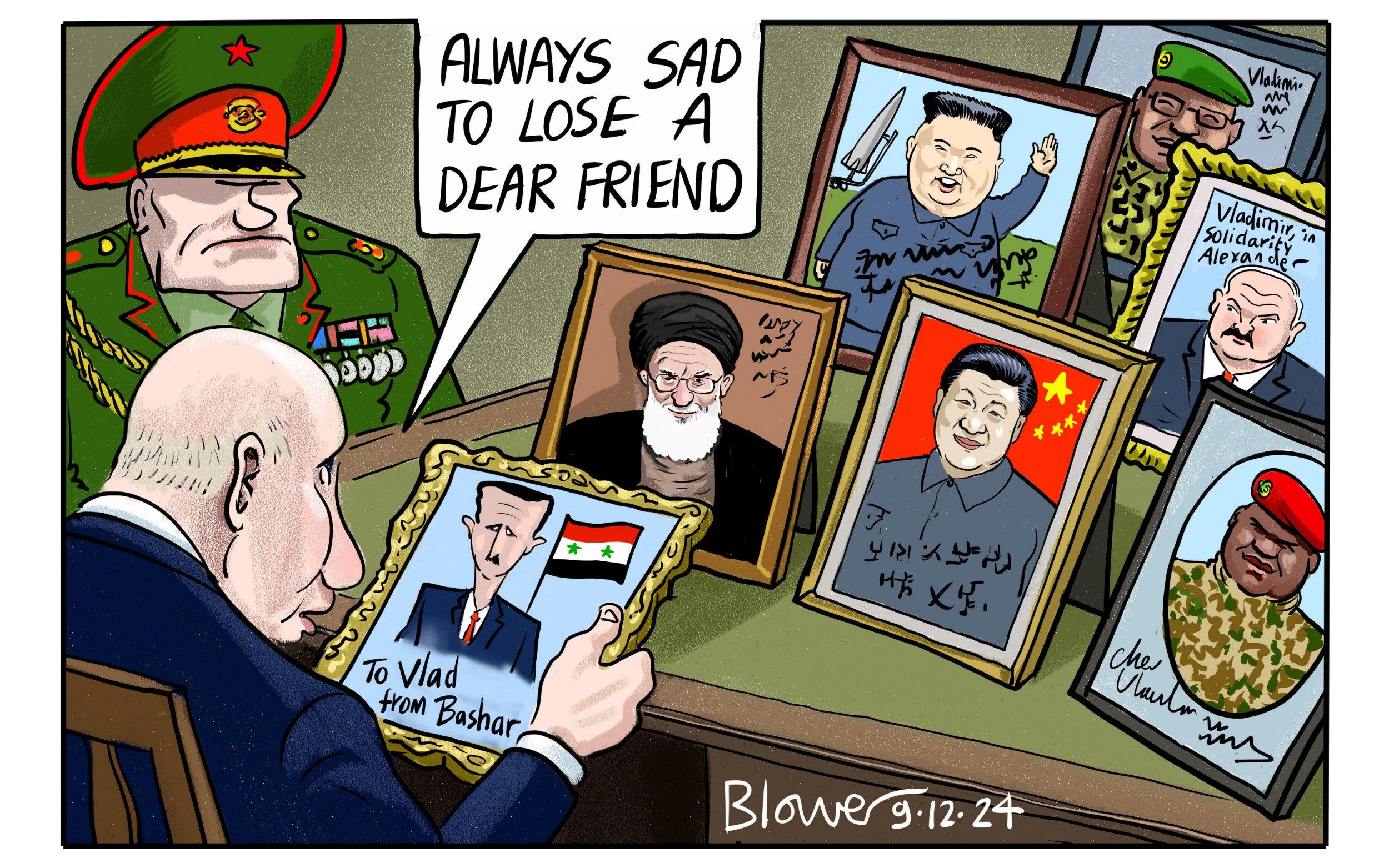Putin's Dilemma: The Fallout from Assad's Downfall