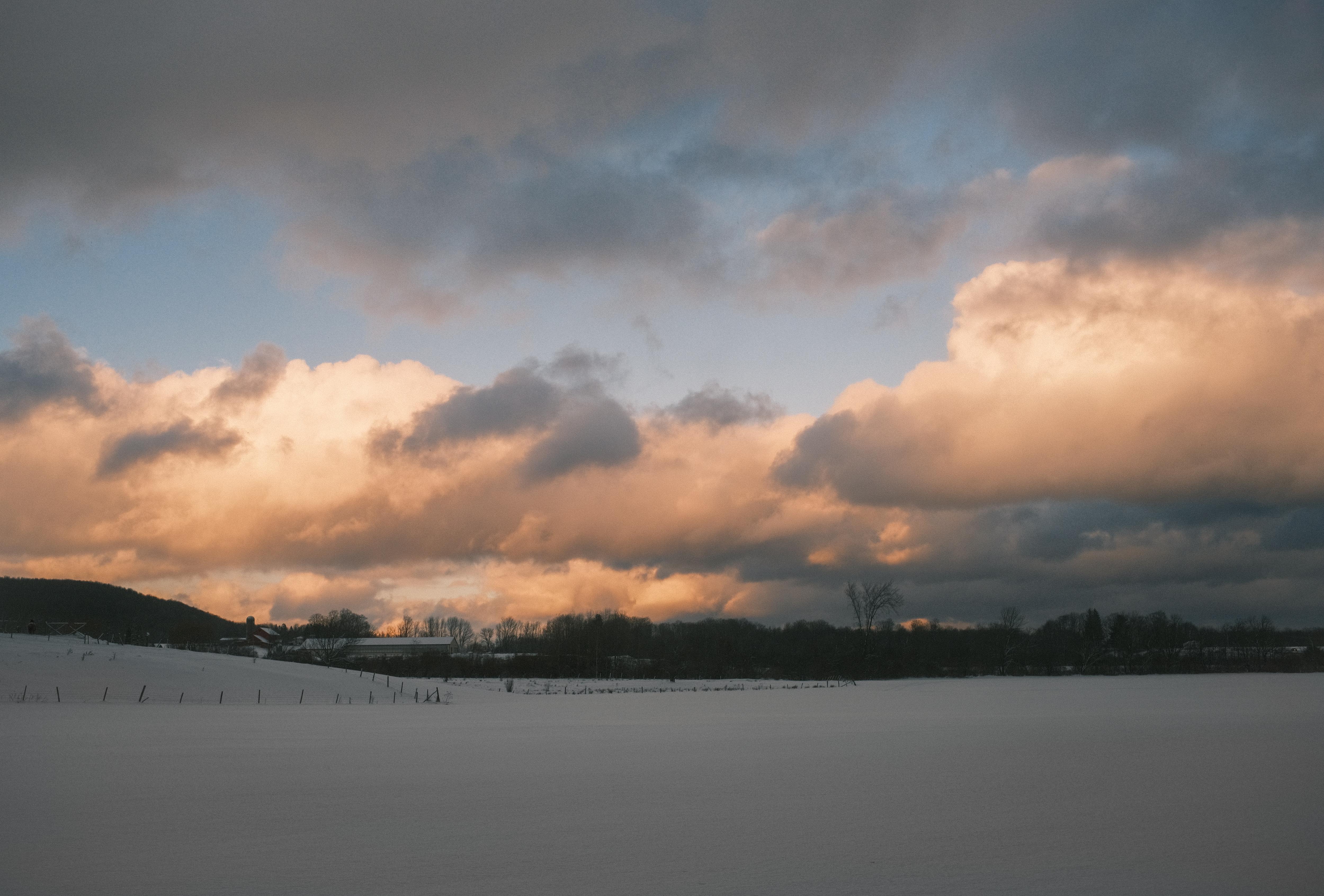 A Serene January Afternoon in Lewis County