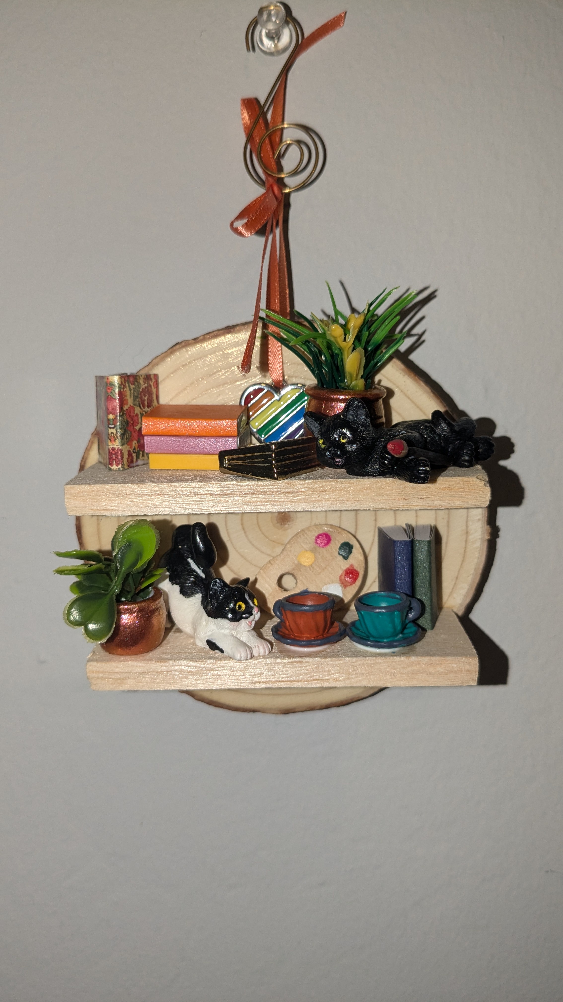 Hobby Alert: Check Out My Adorable Mini Shelves!