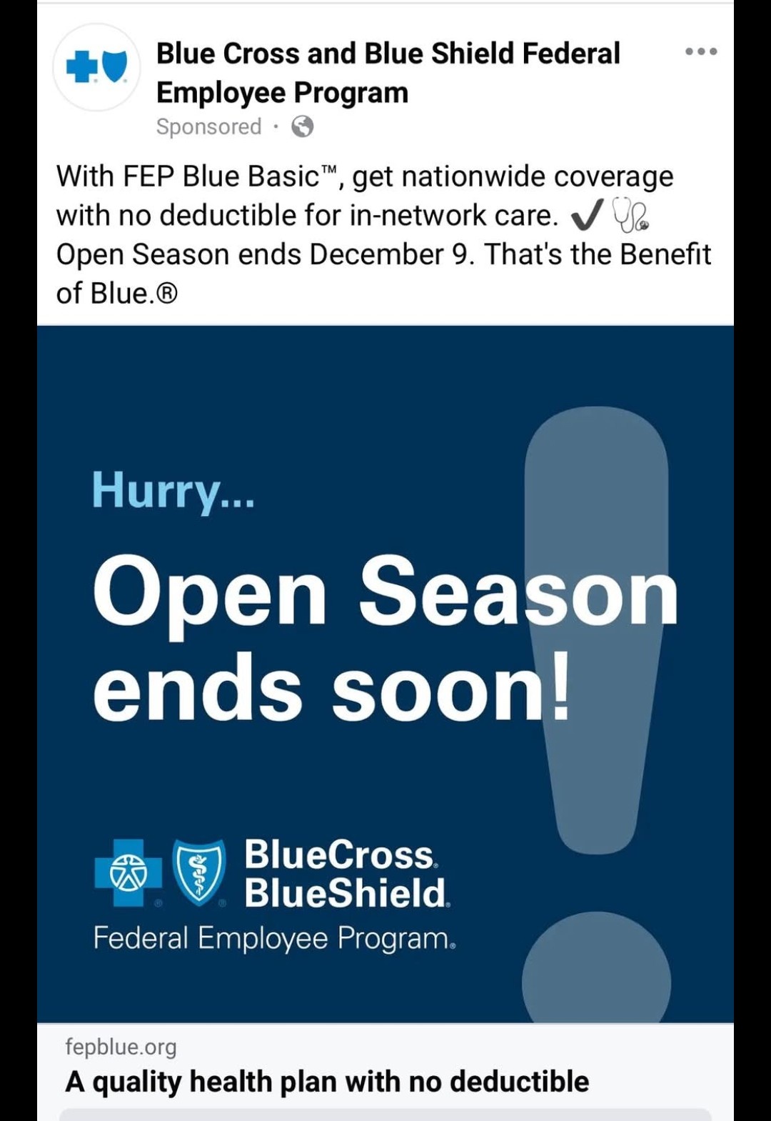 Time is running out, hurry up!