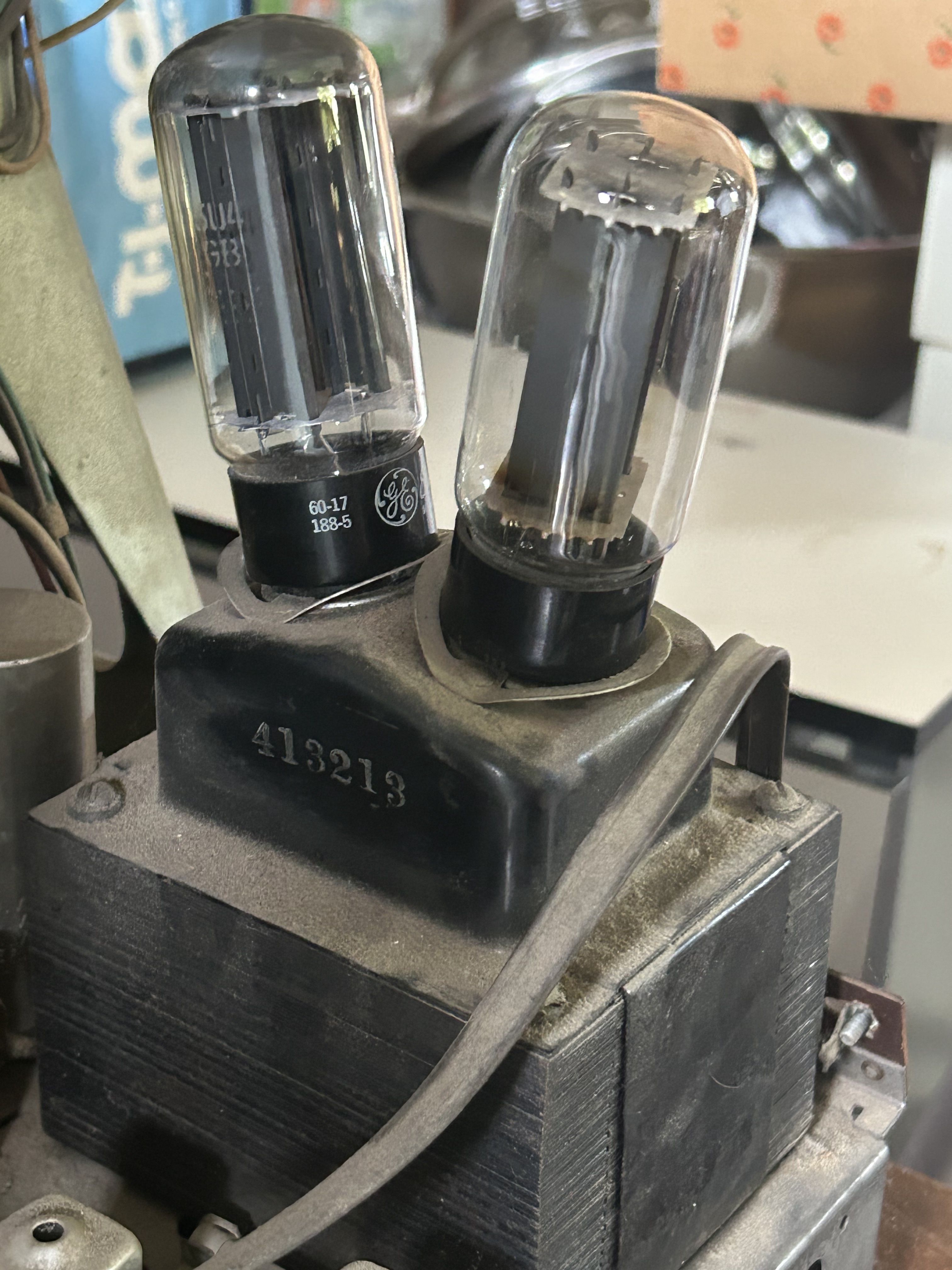 Inside the Sylvania CRT TV Power Transformer