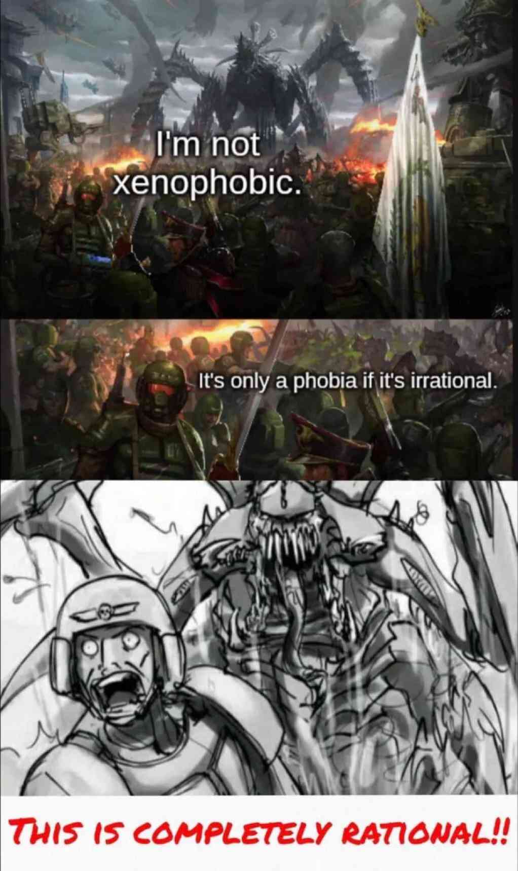 Facing a Rational Fear