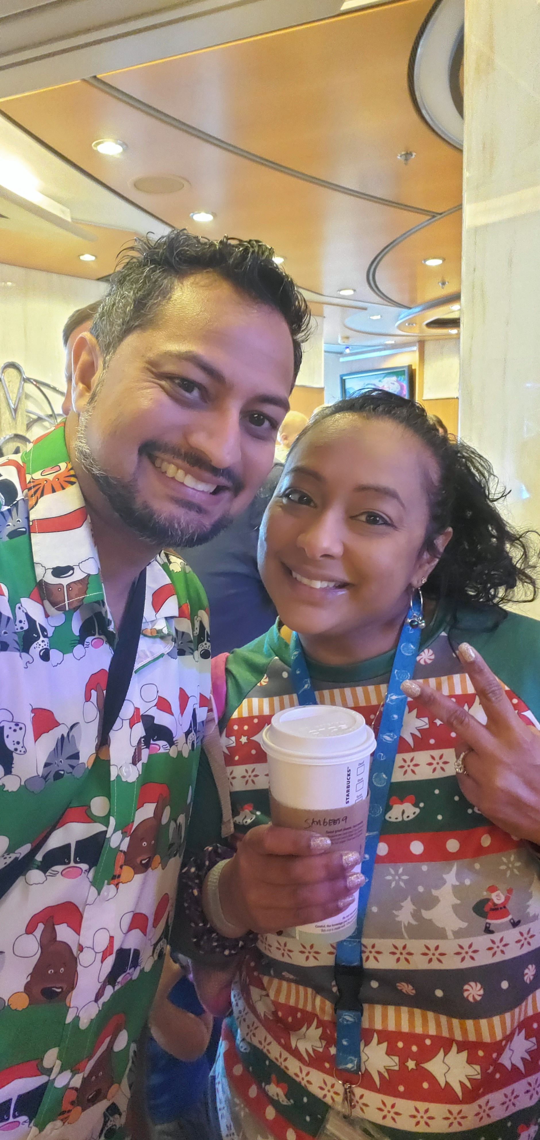 Celebrating Christmas on the Serenade of the Seas