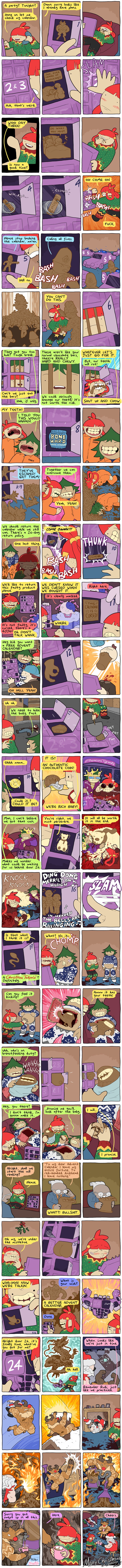 Get Ready for the Deathbulge Advent Calendar: It's That Time Again!