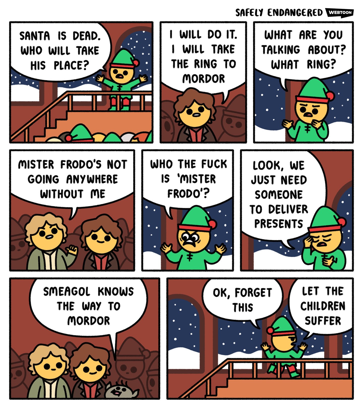Christmas is Off: Time to Head Home, Everyone!