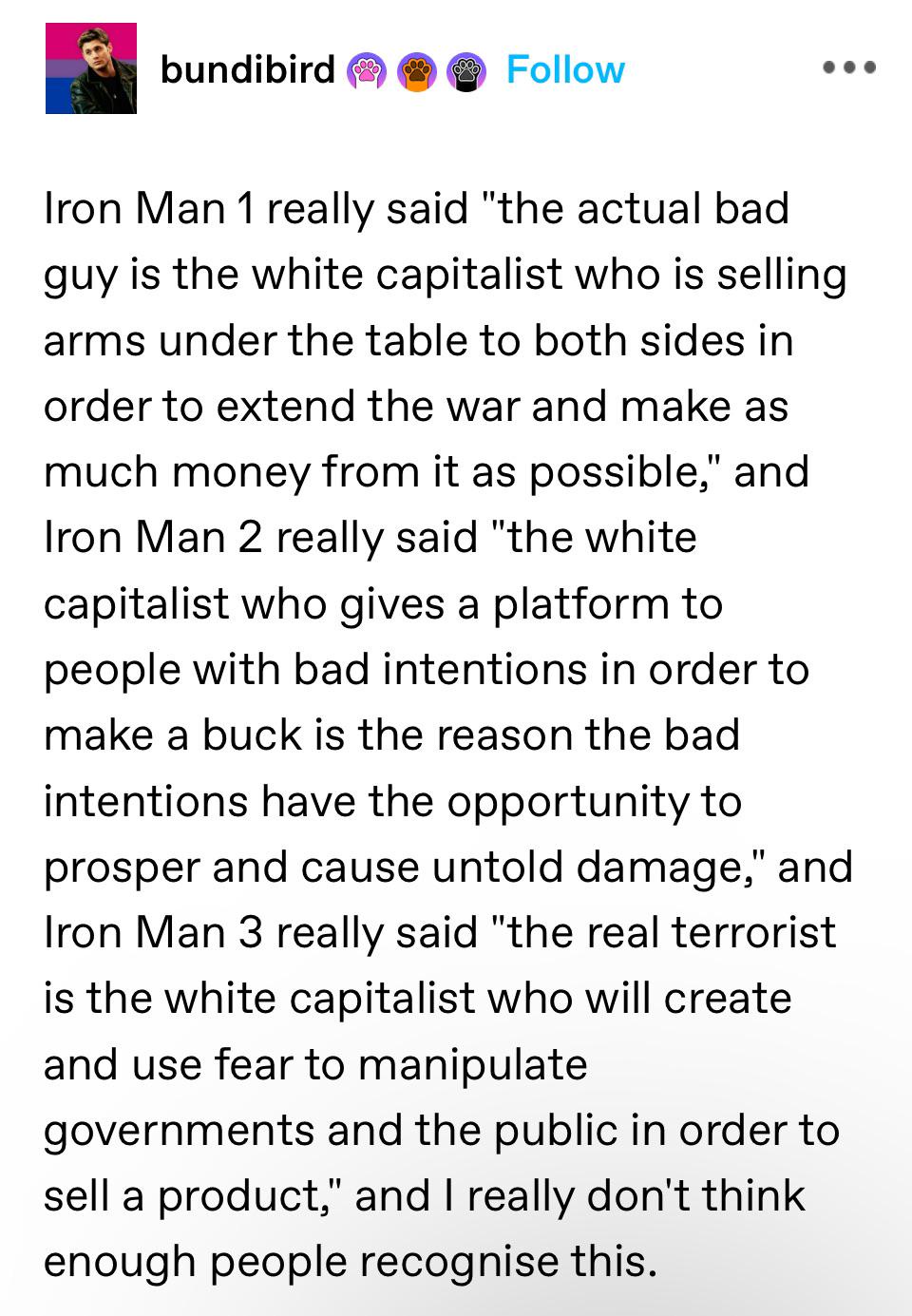 Life Lessons from Iron Man