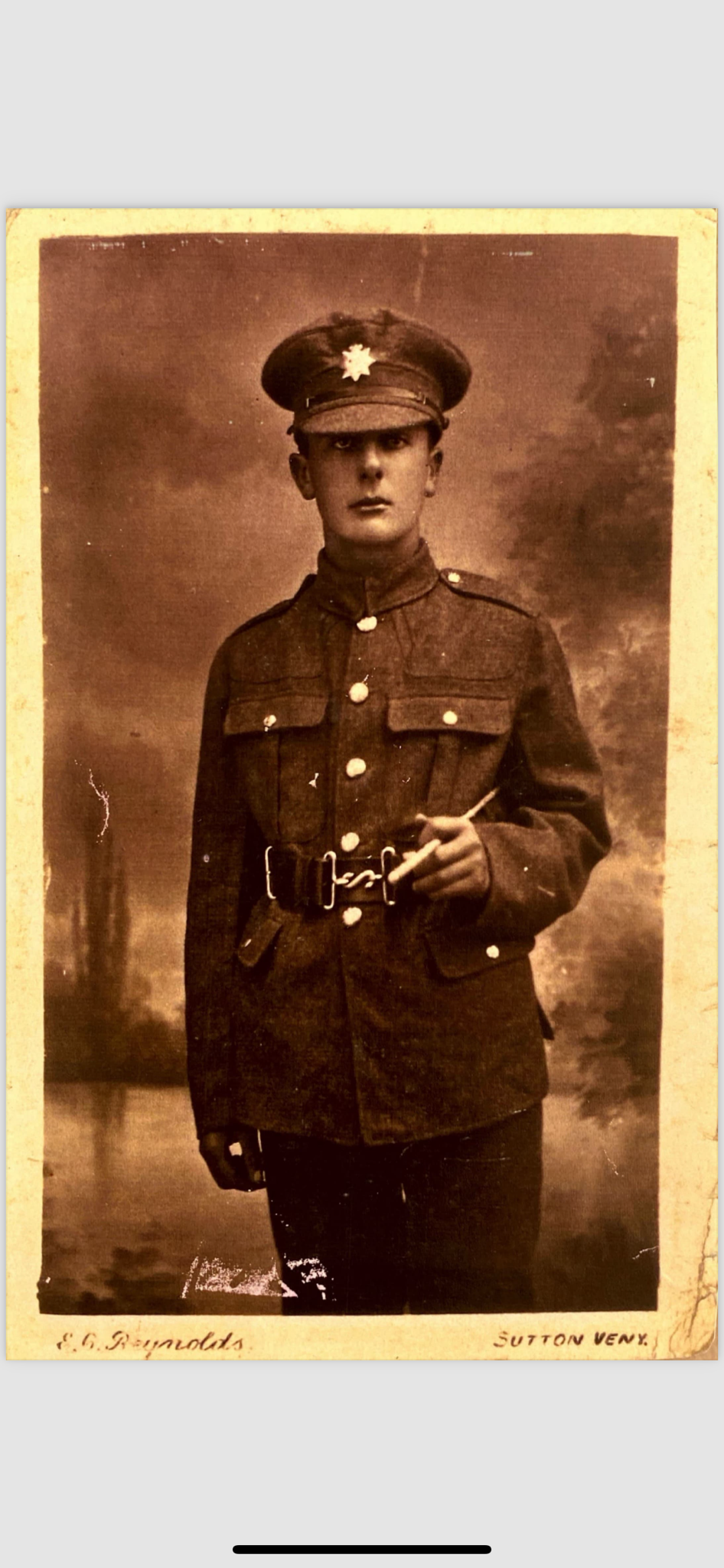 Grandpa at 17: A Journey to the Trenches
