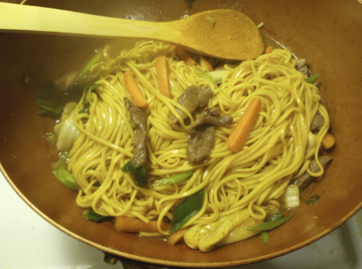 Too lazy to grab takeout? I whipped this up instead!