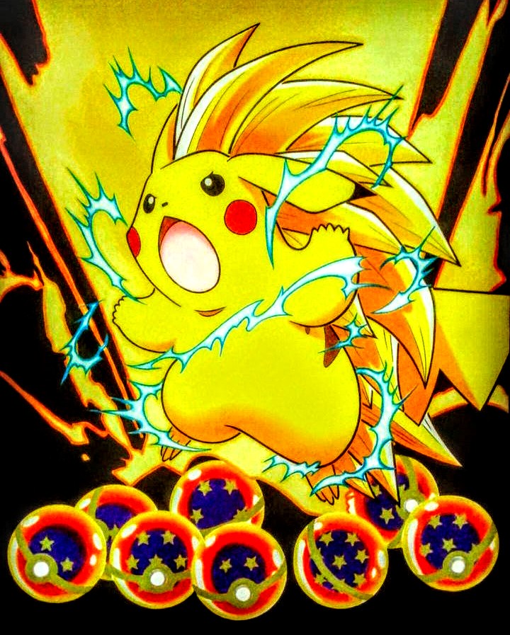 A Creative Blend: My 2016 Colored Pencil, Ink, and Marker Pokémon/Dragon Ball Z Mash-up
