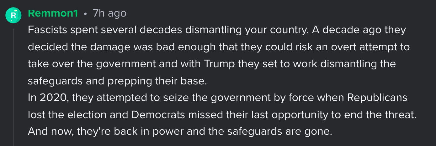 Absolutely nailed it with that statement!