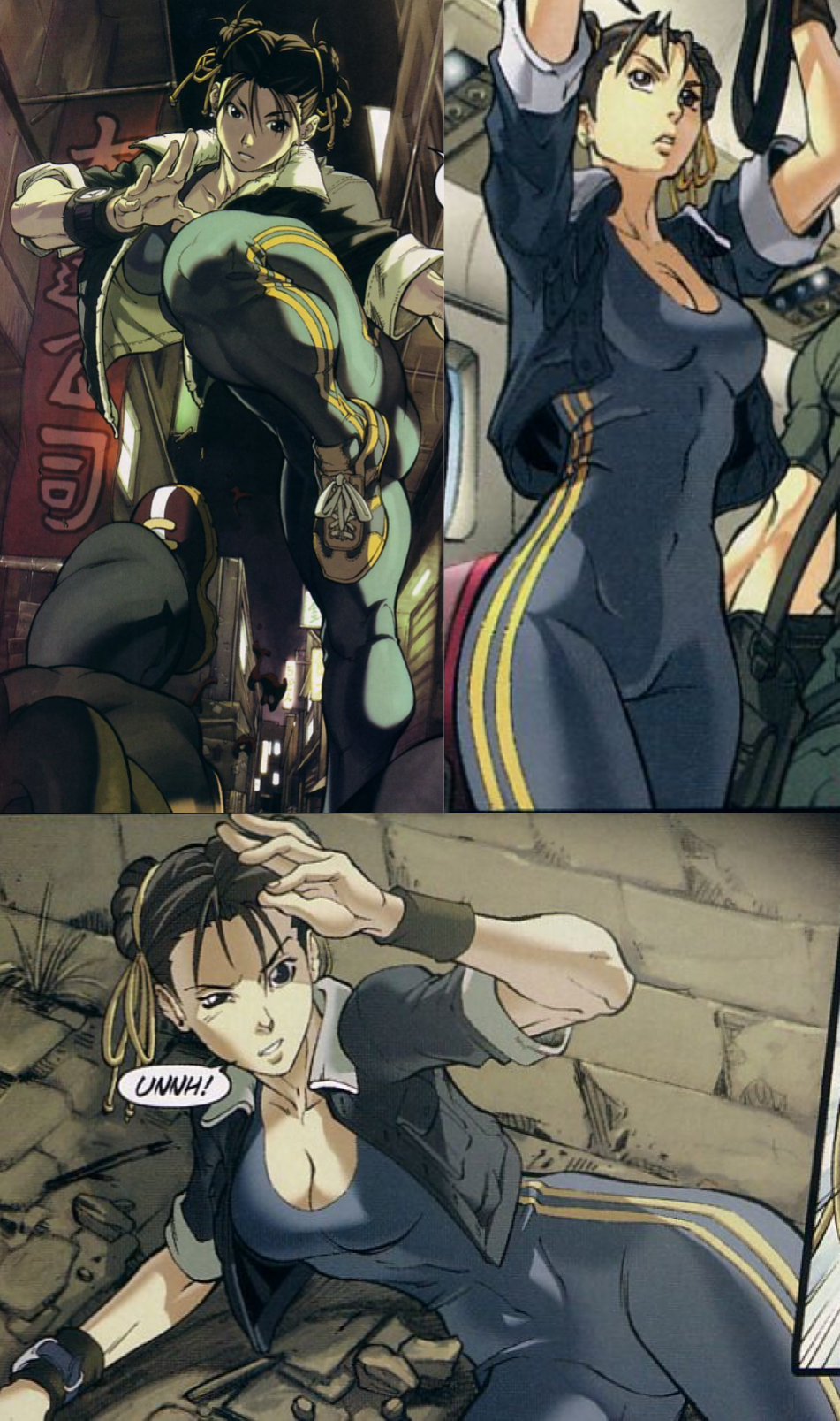 Chun-Li's Iconic Look from Street Fighter 2003