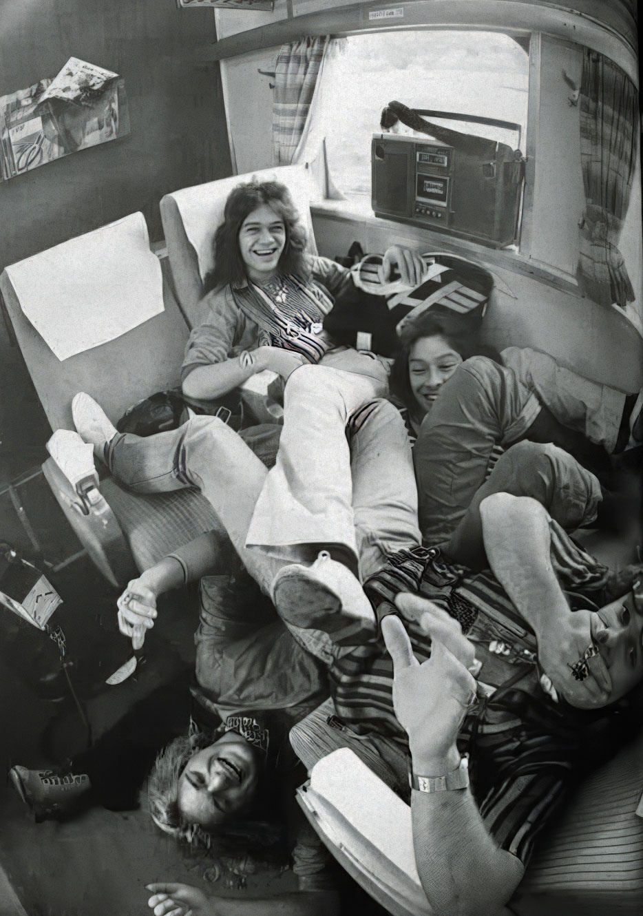 Van Halen's Epic Tour Bus Adventure in 1979