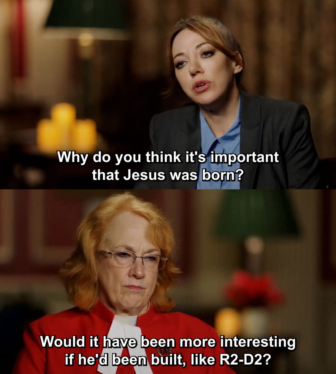 Imagine if Jesus was actually R2-D2?