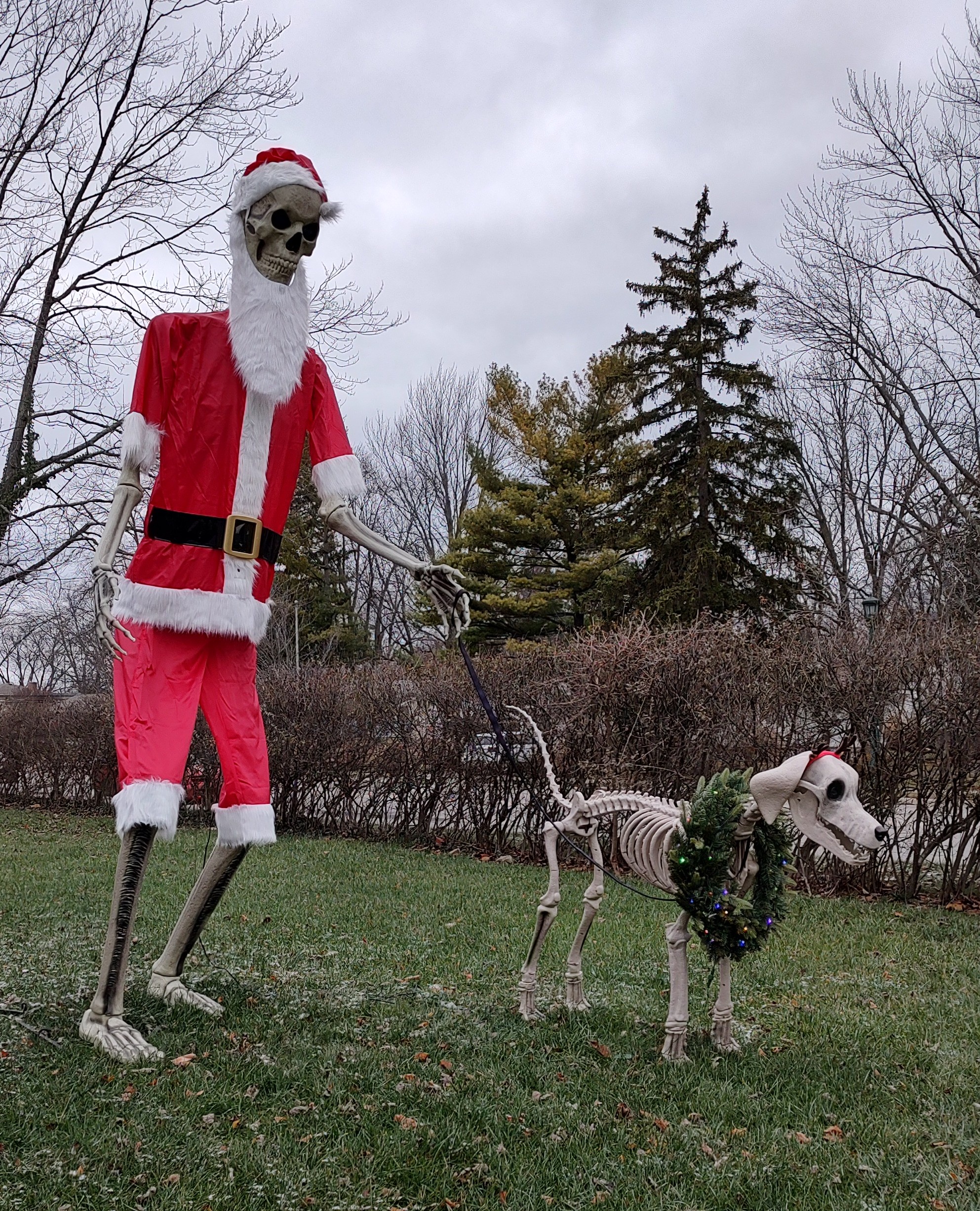Holiday decorations in Upper Arlington