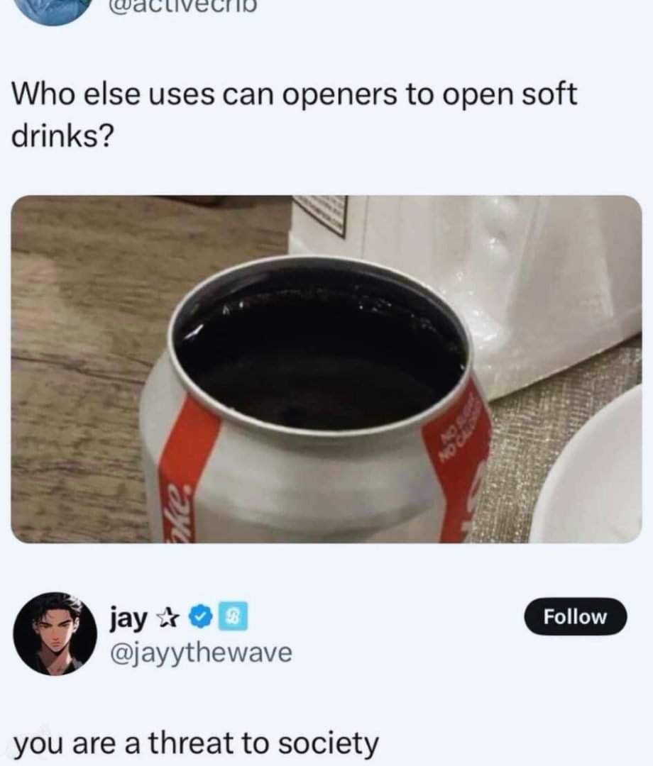 Why do all the hard work when you can just pop it open and pour it into a glass or metal mug?