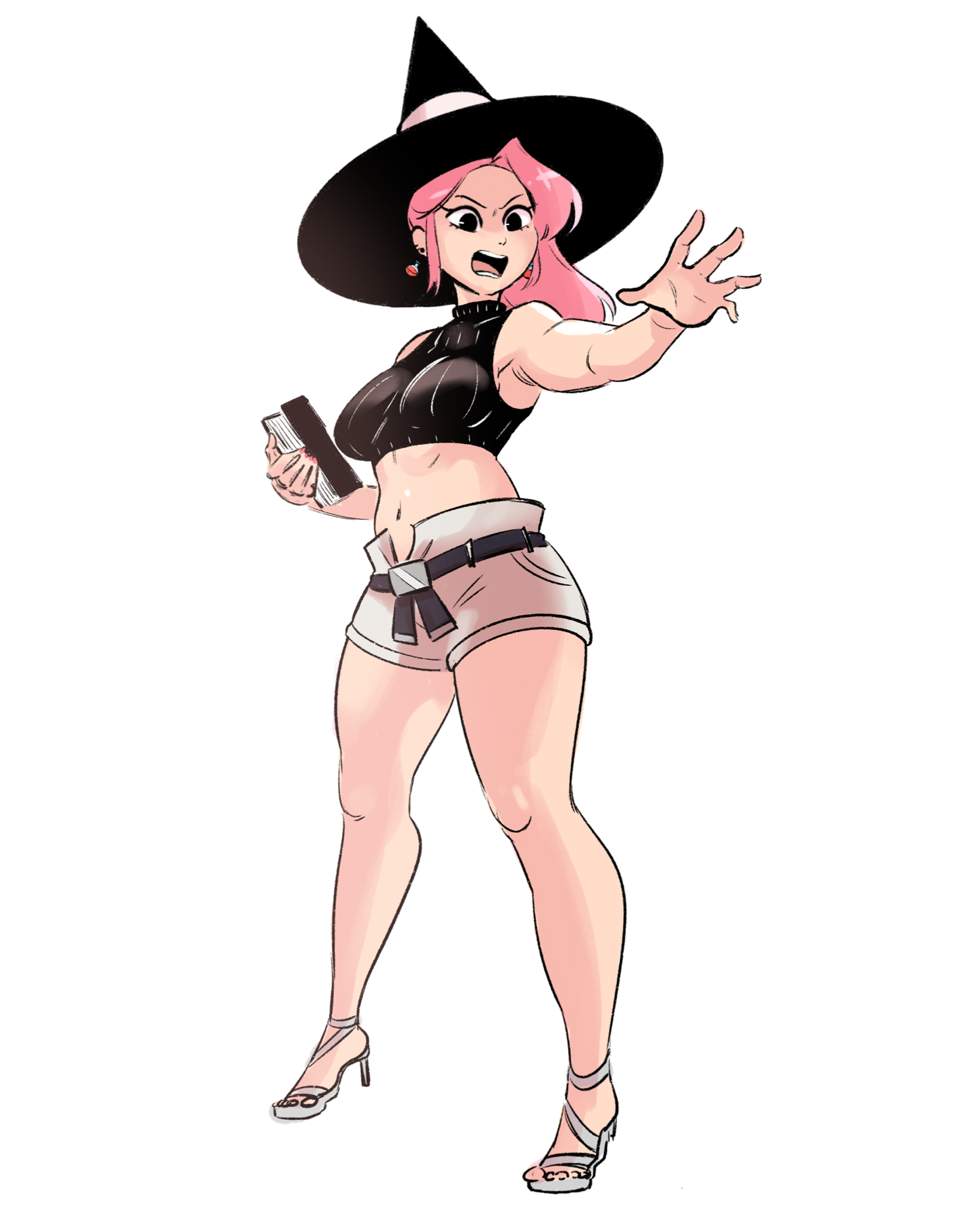 Original Character: Kimmy's pose study in progress.