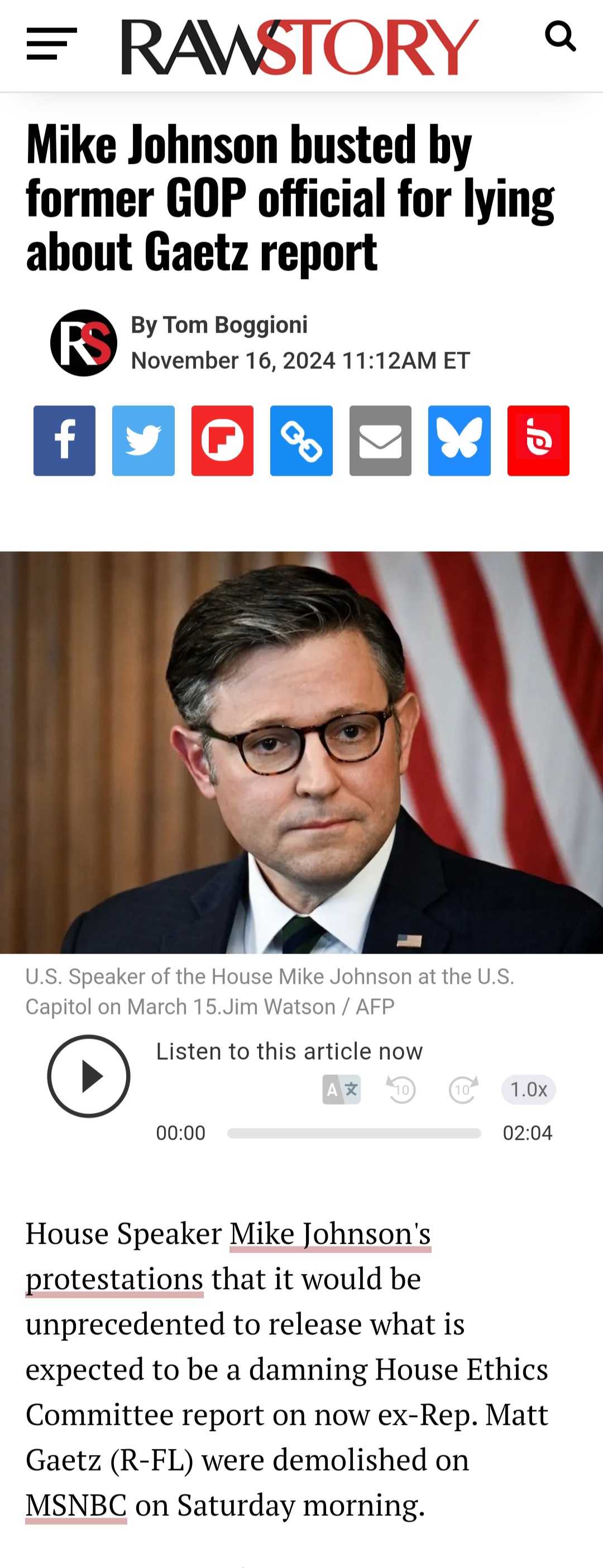 A Warning from Michael Steele: History Repeats Itself in Politics