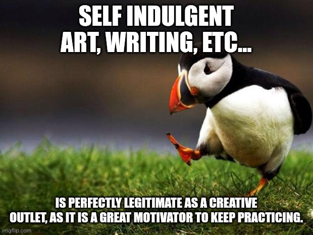 Embrace the cringe and keep those creative self-insert stories flowing!