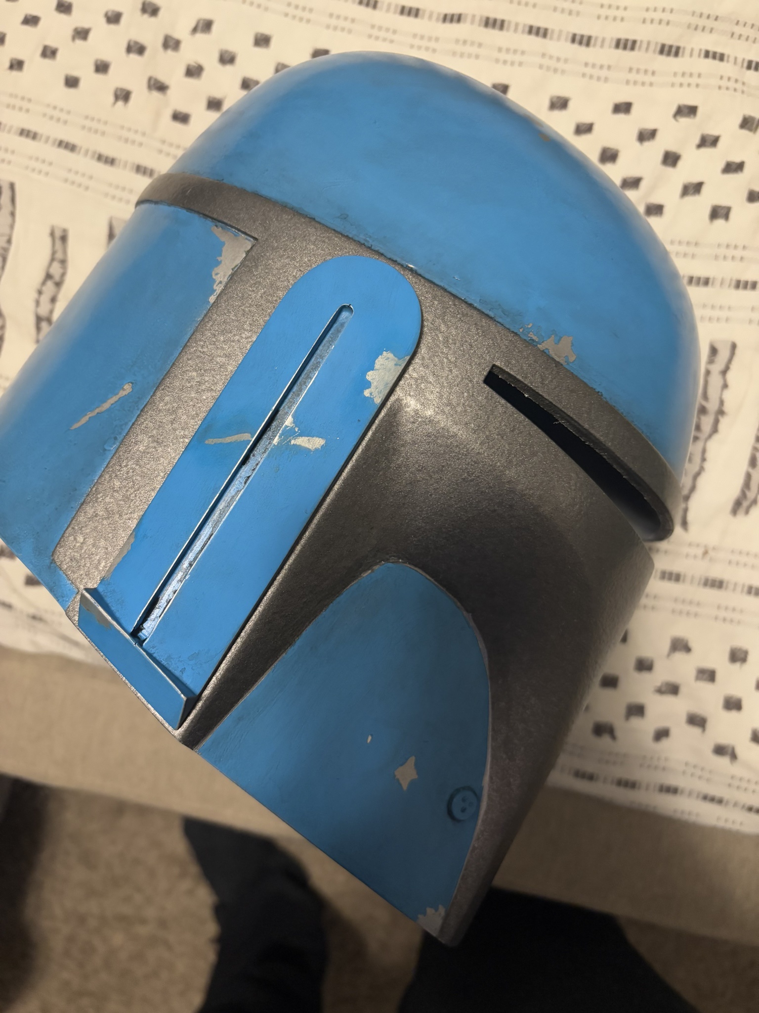 Behold the Finished Mando Helmet!