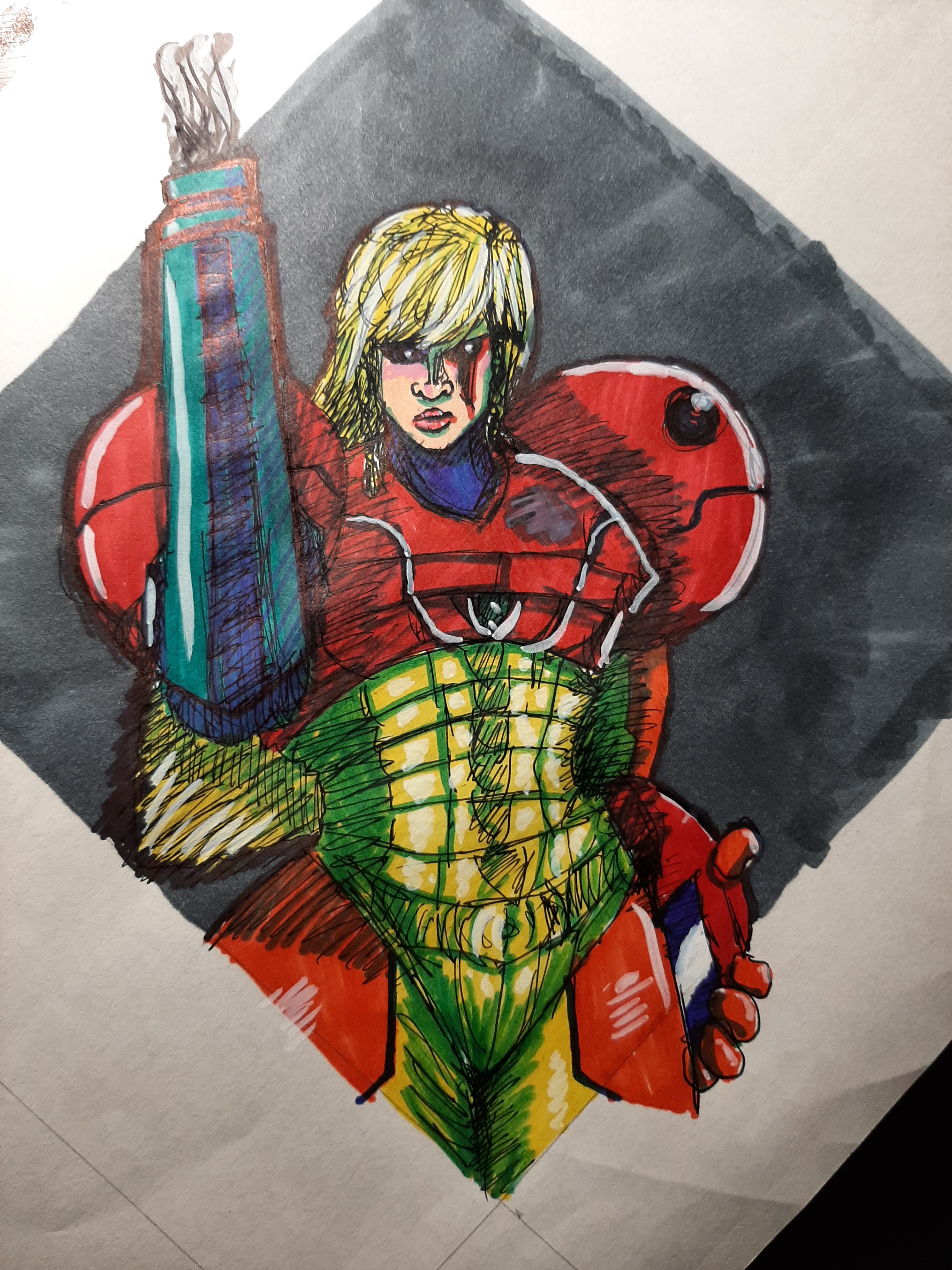 Exploring the Color Palette of Samus Aran