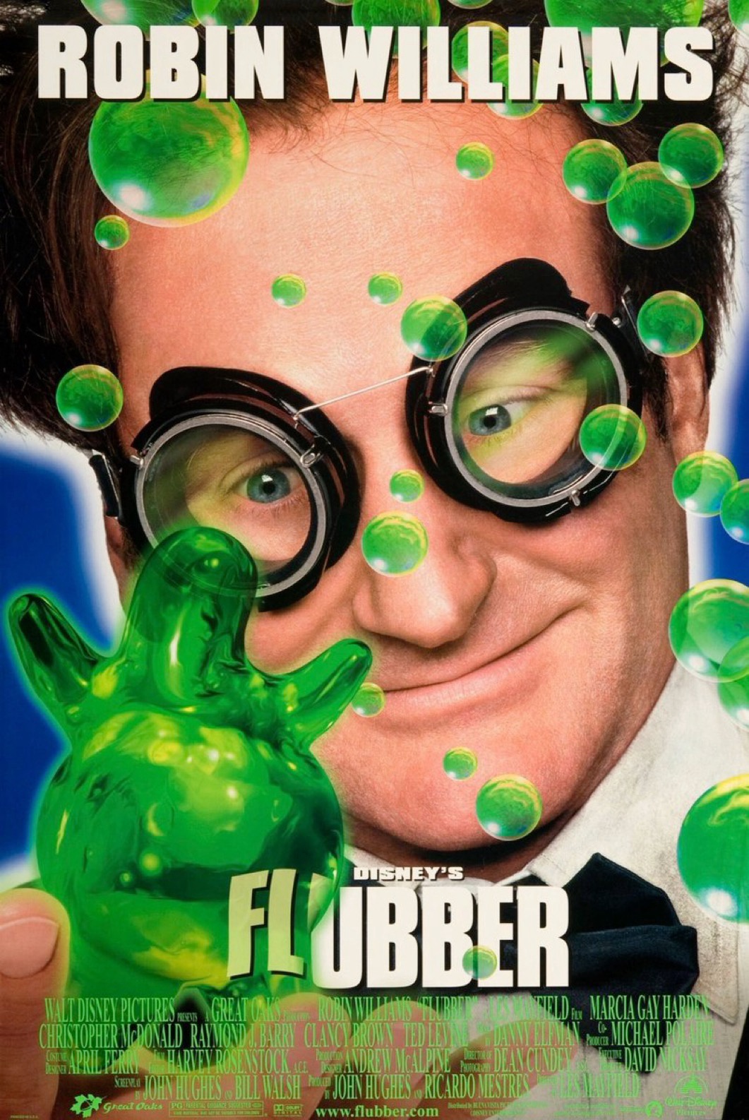 Celebrating 27 years since Disney's 'Flubber' featuring Robin Williams hit theaters on November 26, 1997!