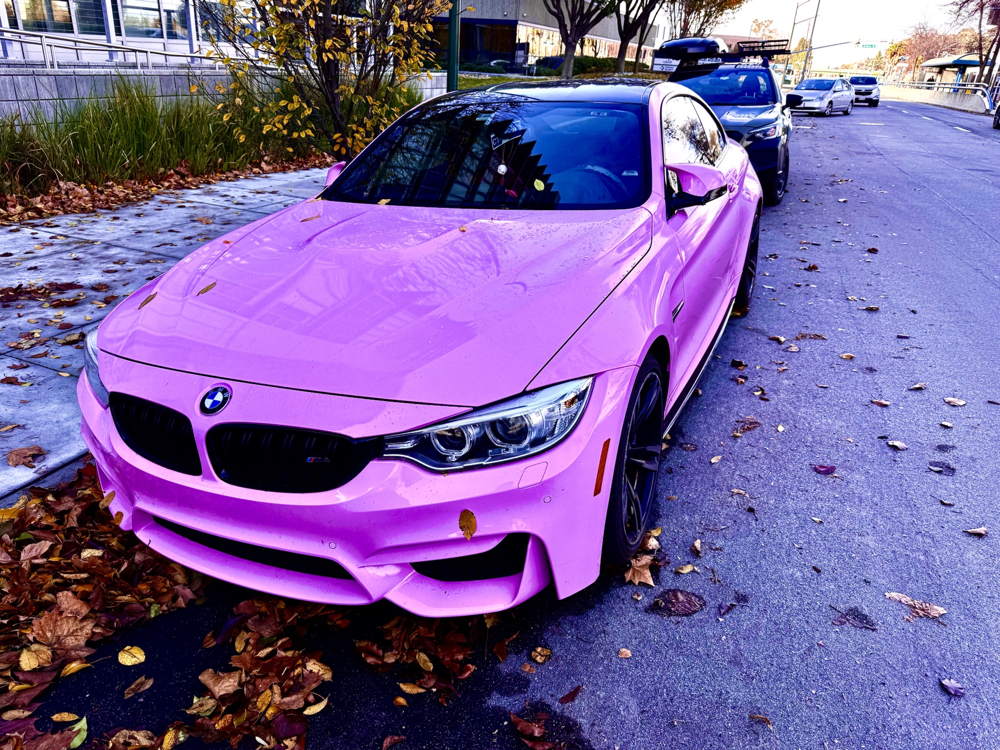 Anyone Up for Some Pepto Bismol? Check Out This Hot Pink BMW M4!