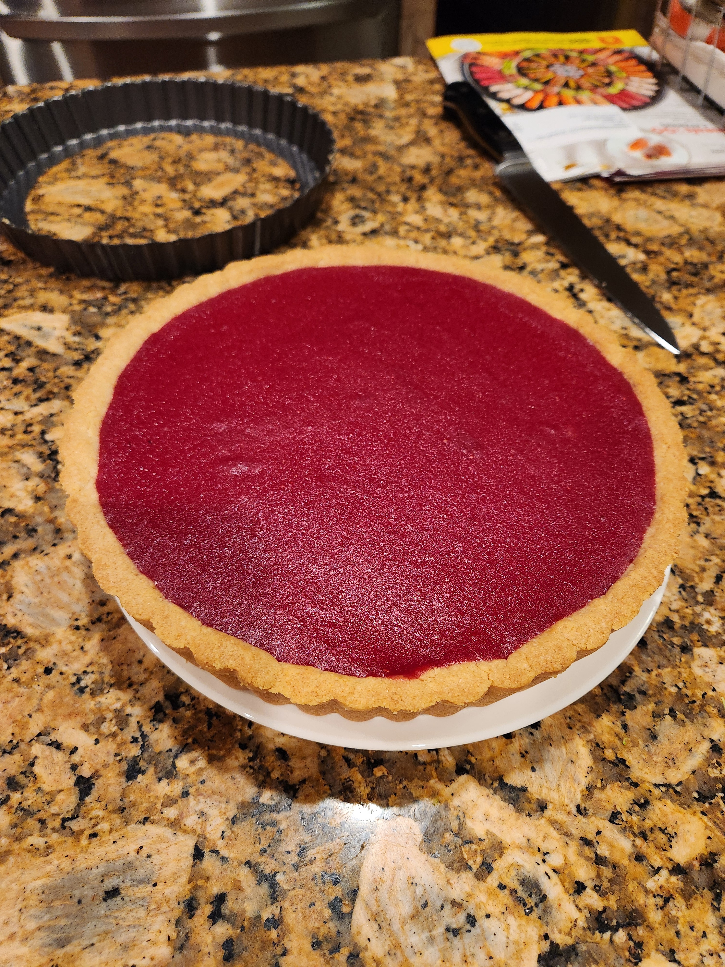 A Cranberry Curd Tart Perfect for These Challenging Times