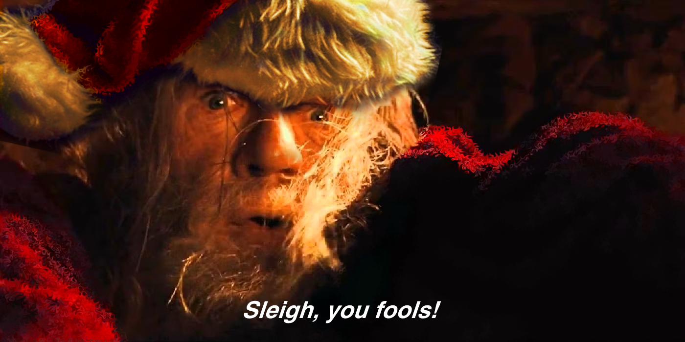 Should Have Just Taken the Reindeer Instead!
