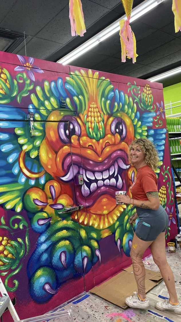 Incredible Dragon Mural Unveiled