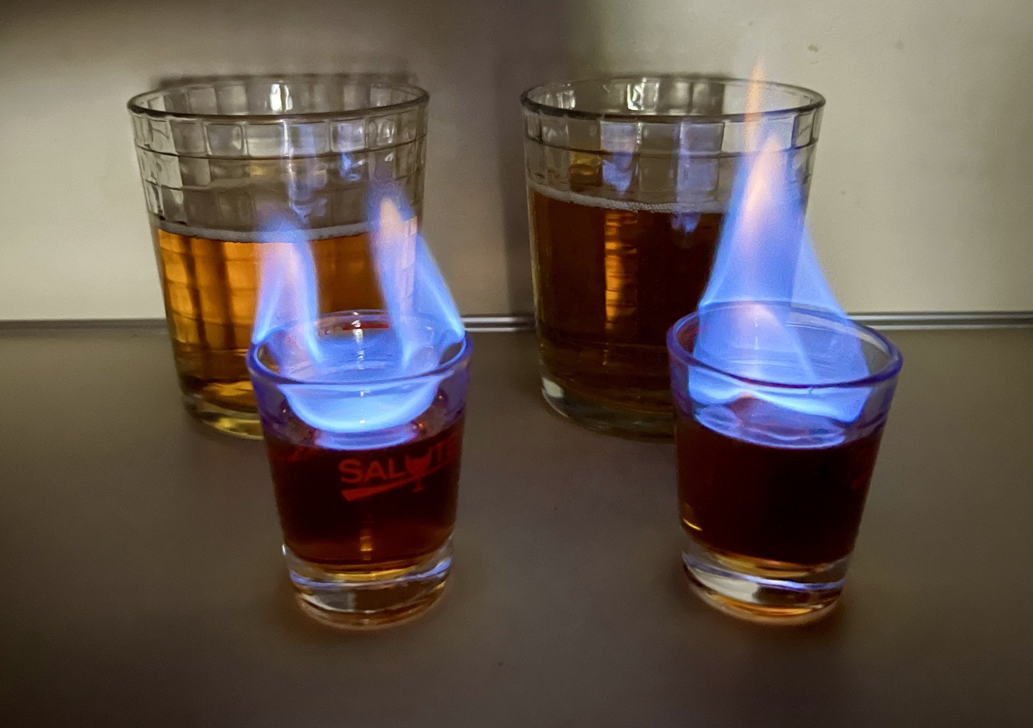 The Wild Experience of Flaming Dr. Pepper