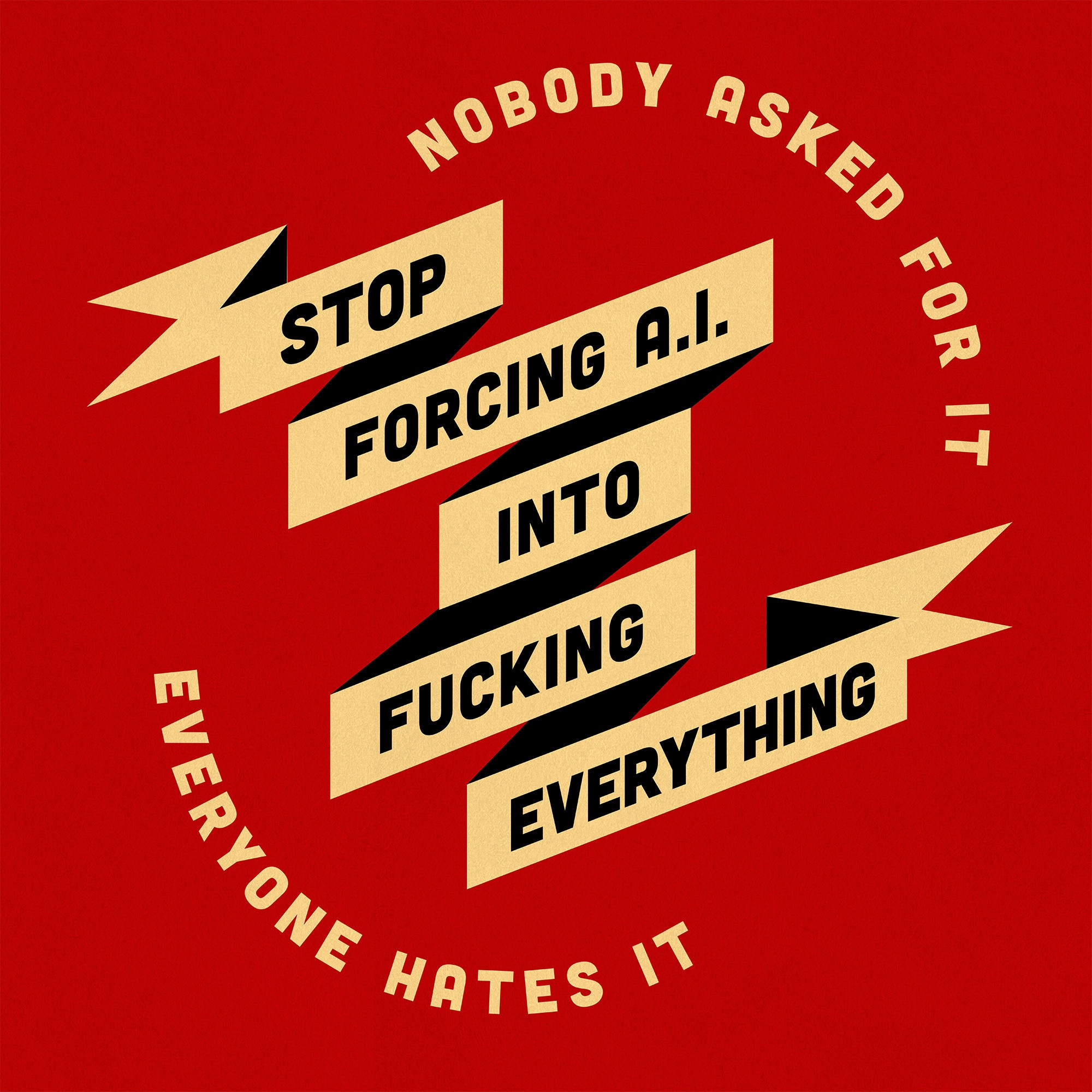 Surprise! Nobody asked for AI, but here we are.