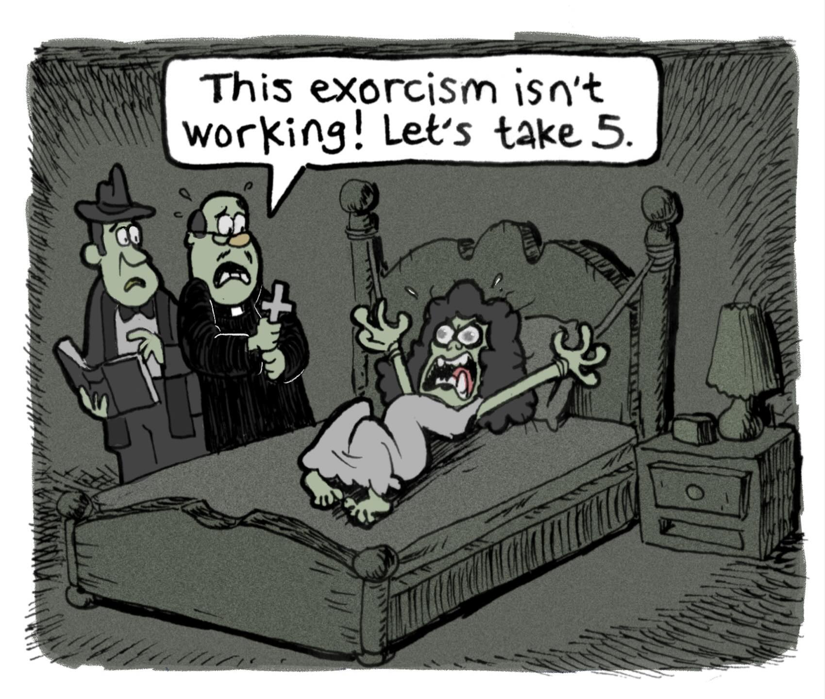 A fresh take on the classic exorcism.