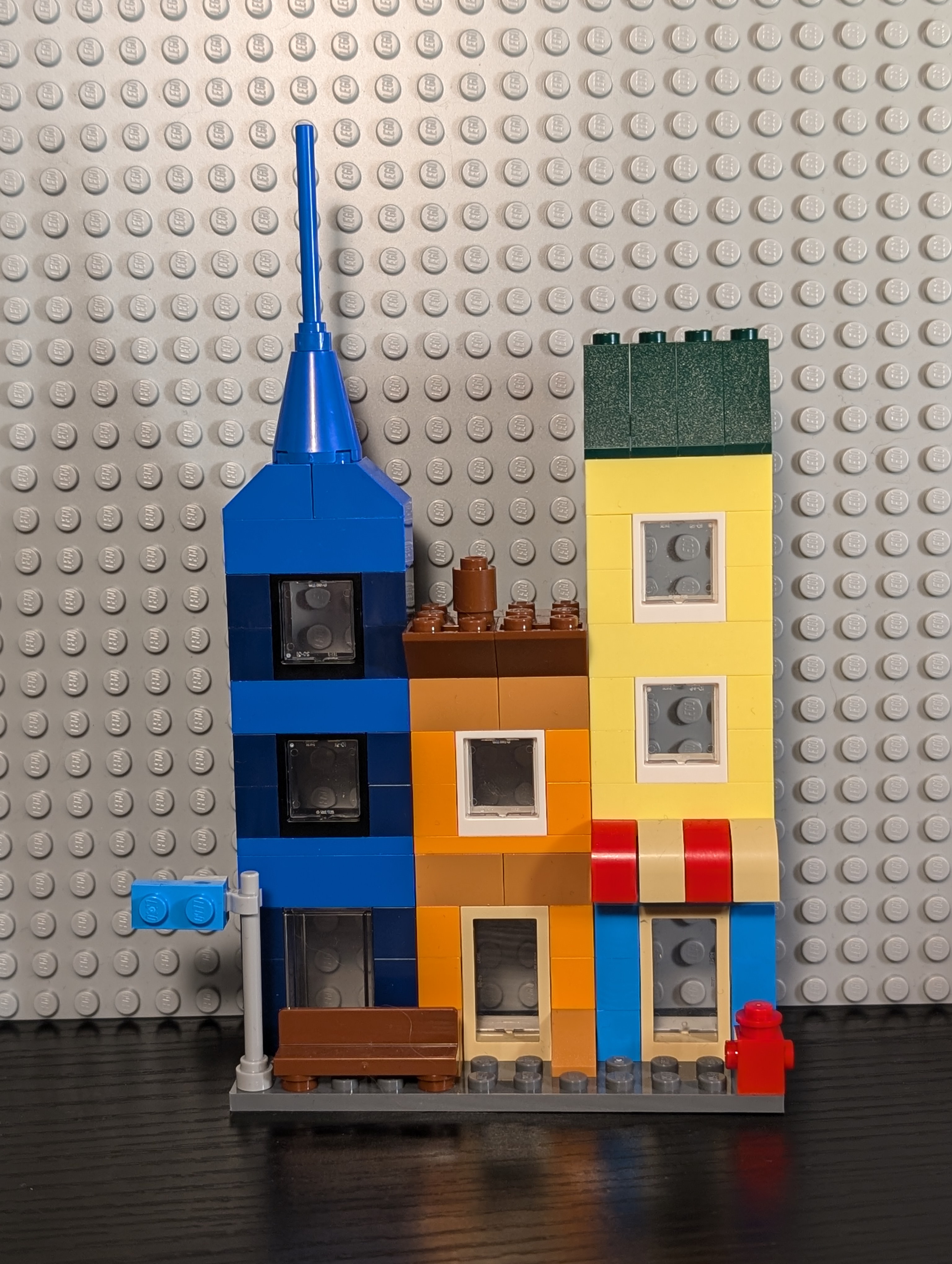 Exploring the City Street in LEGO