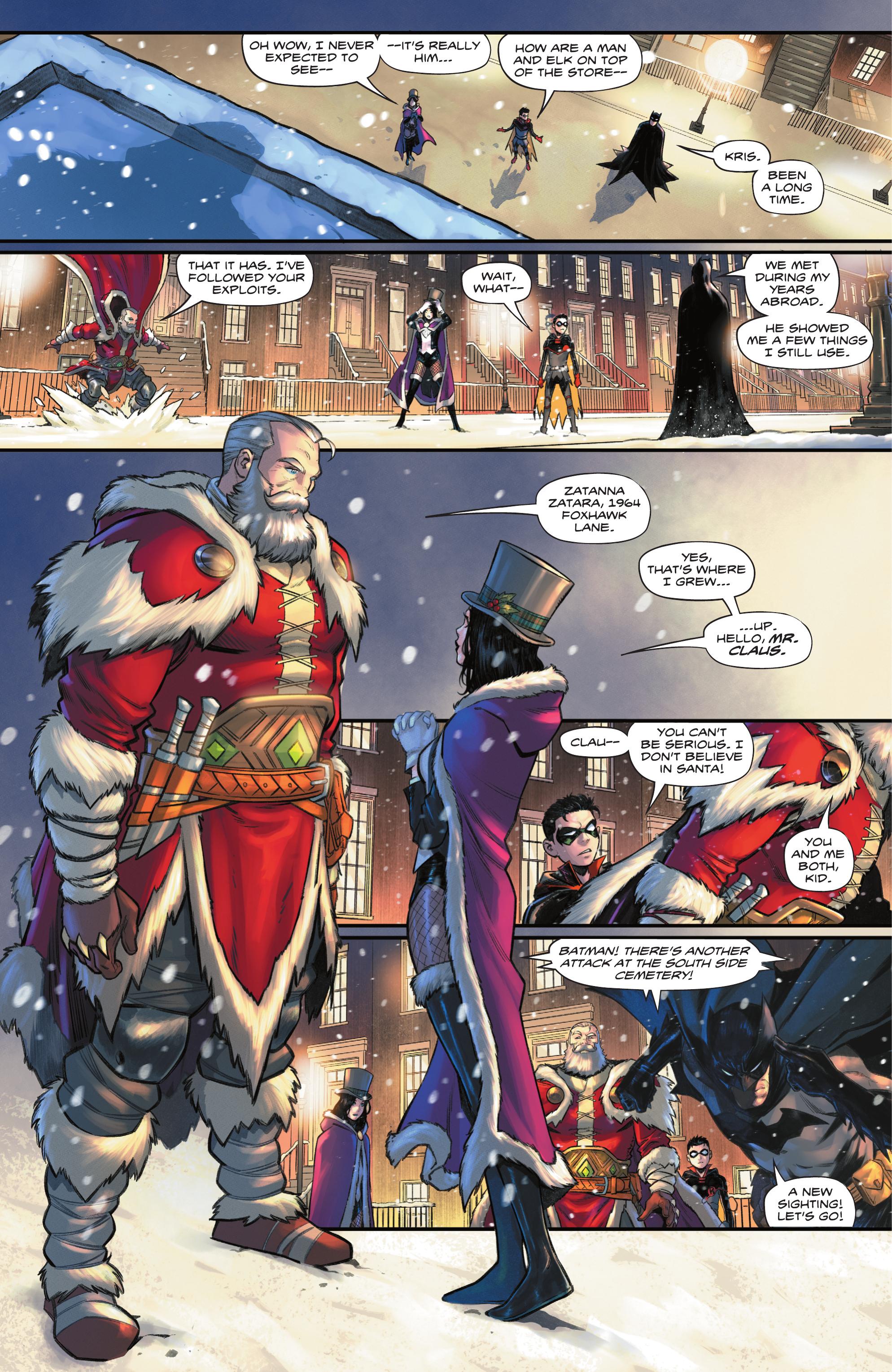 When Batman teams up with Santa, anything can happen!